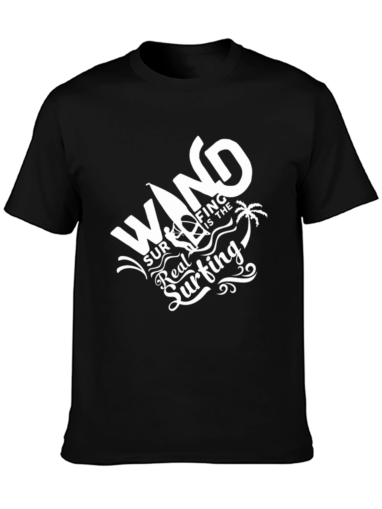 Wind Surfing T-Shirt - Real Surfing Tee