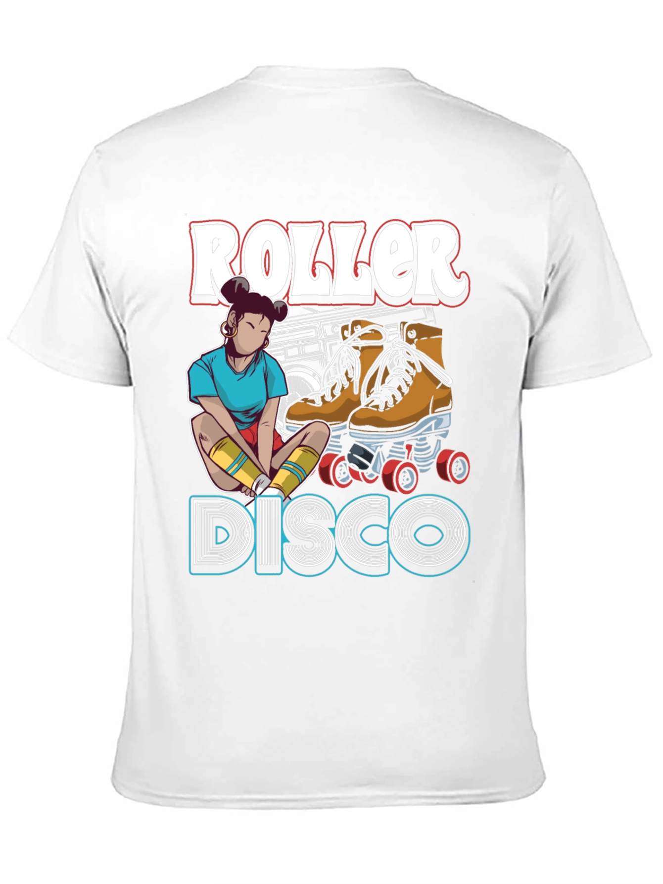 Roller Disco Graphic T-Shirt - Retro Style