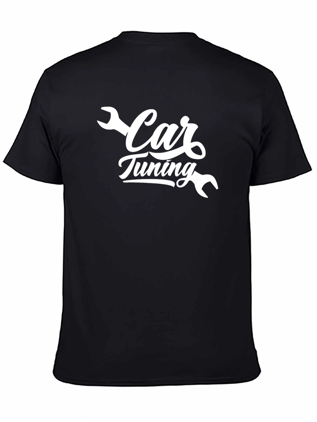 Car Tuning Black T-Shirt - Mechanic Auto Enthusiast Apparel