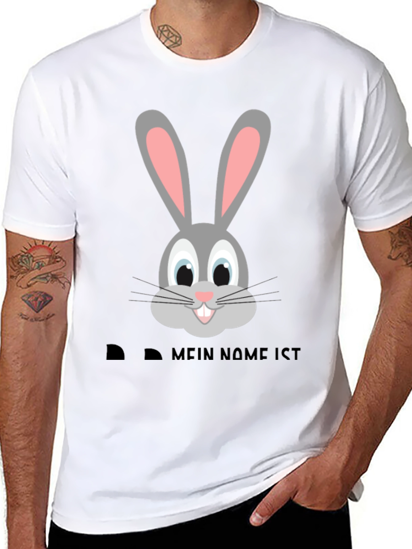 Funny Bunny T-Shirt - Mein Name Ist...