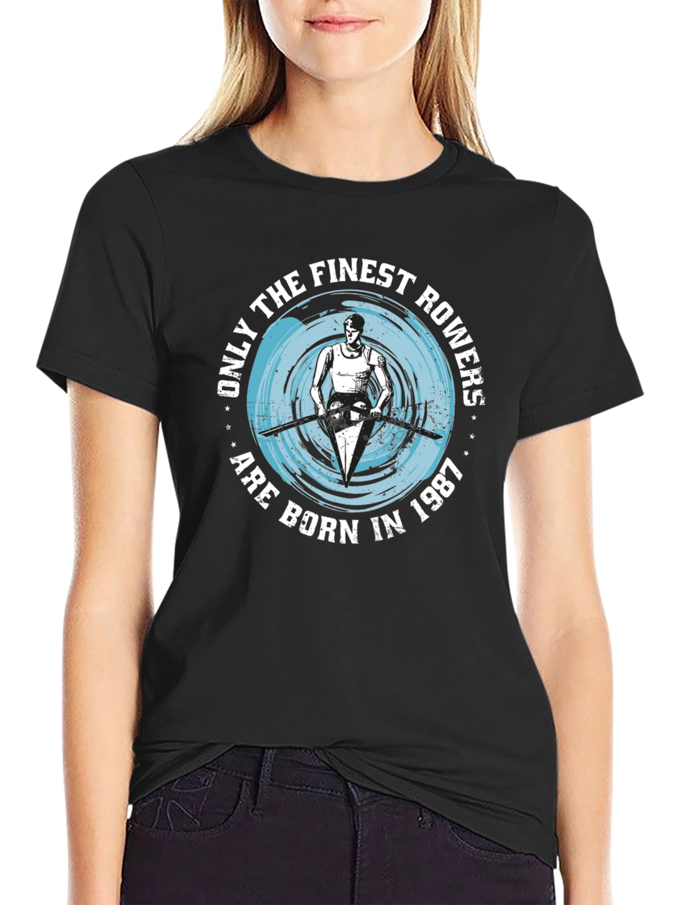Finest Rowers Born in 1987 Graphic T-Shirt