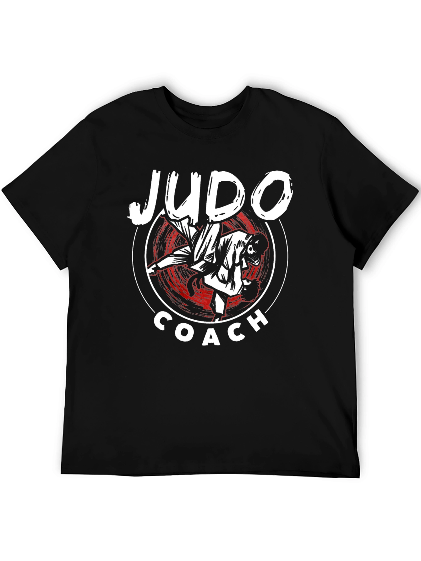 Judo Coach Black T-Shirt | Martial Arts Apparel