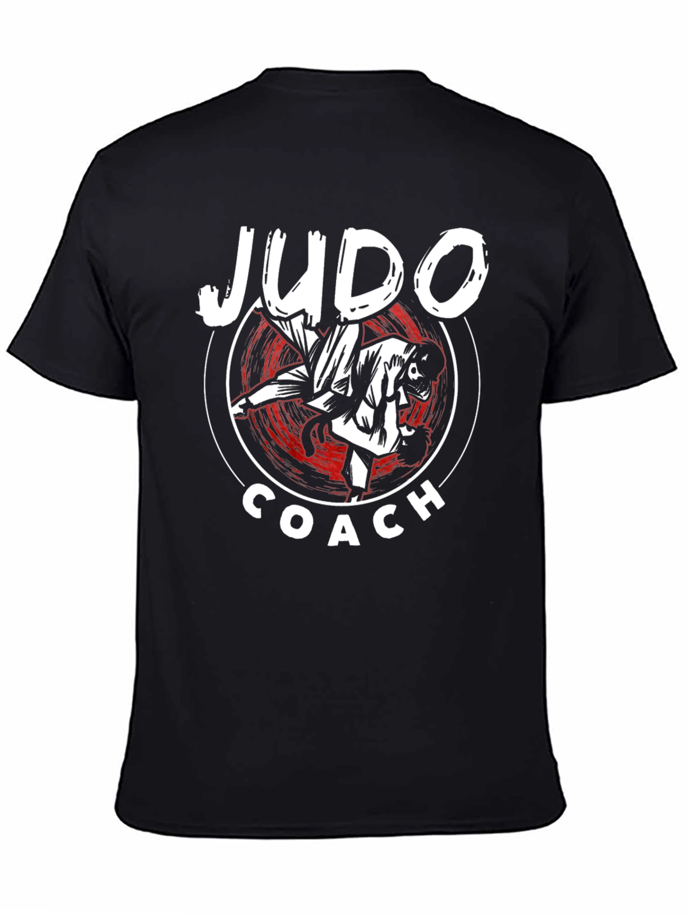 Judo Coach Black T-Shirt | Martial Arts Apparel