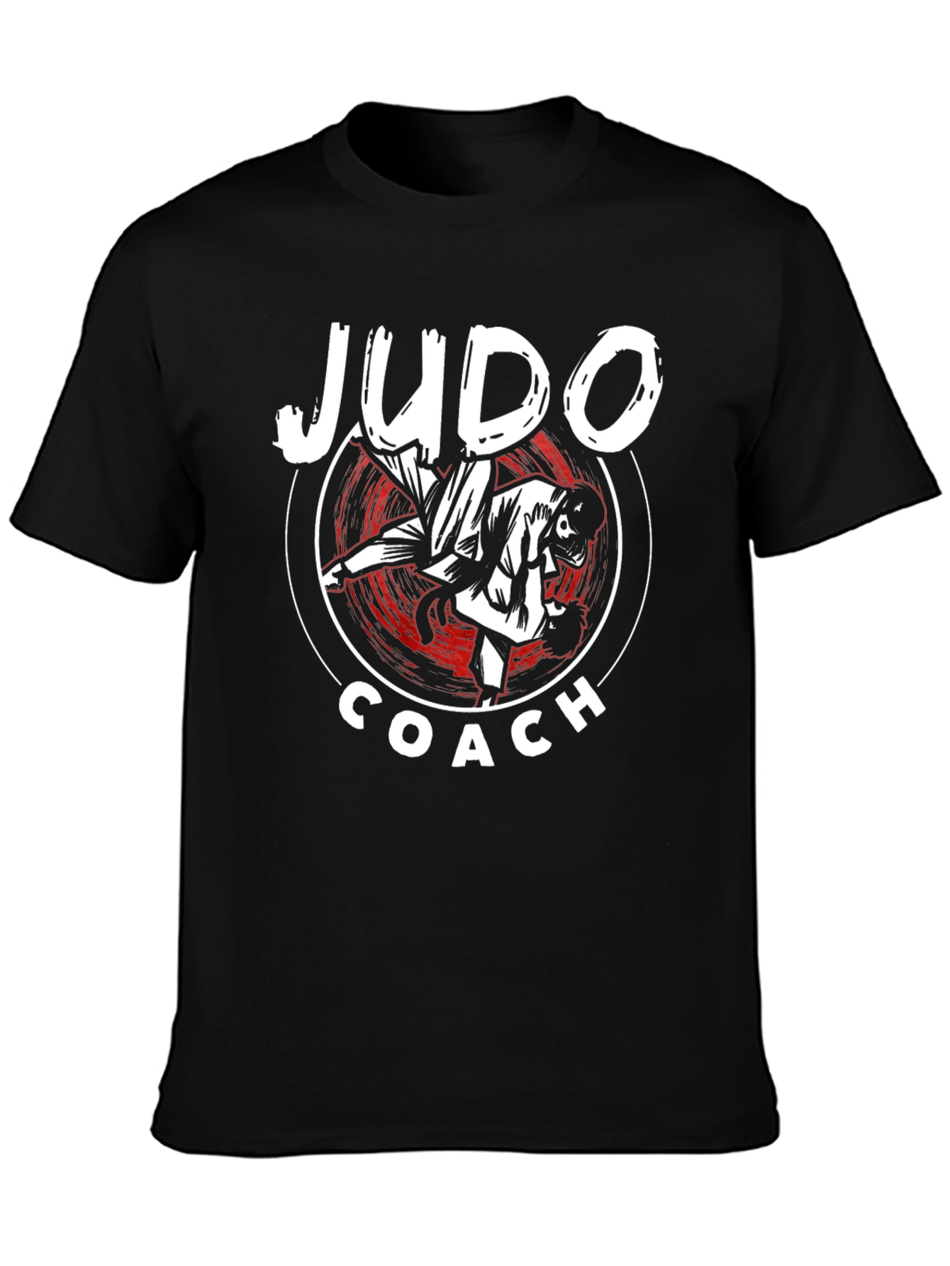 Judo Coach Black T-Shirt | Martial Arts Apparel