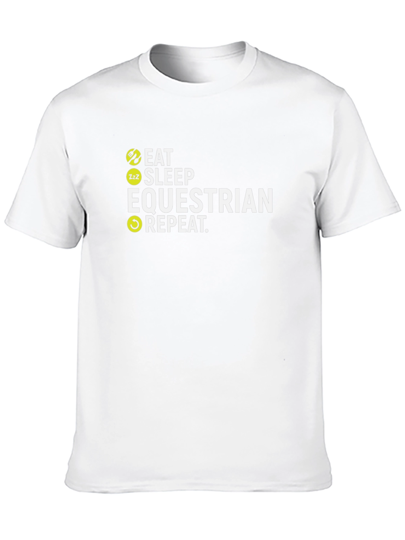 Eat Sleep Equestrian Repeat T-Shirt