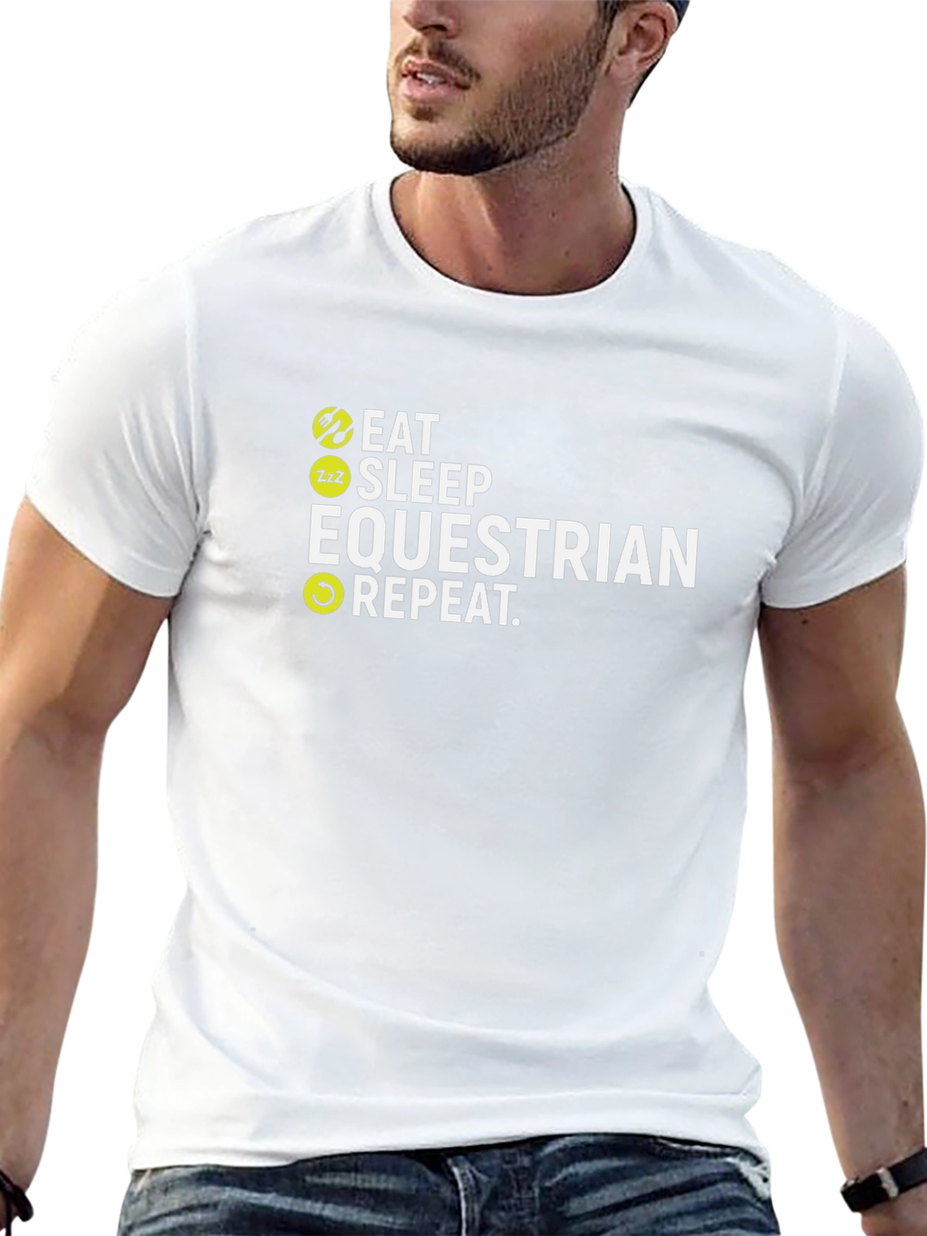 Eat Sleep Equestrian Repeat T-Shirt