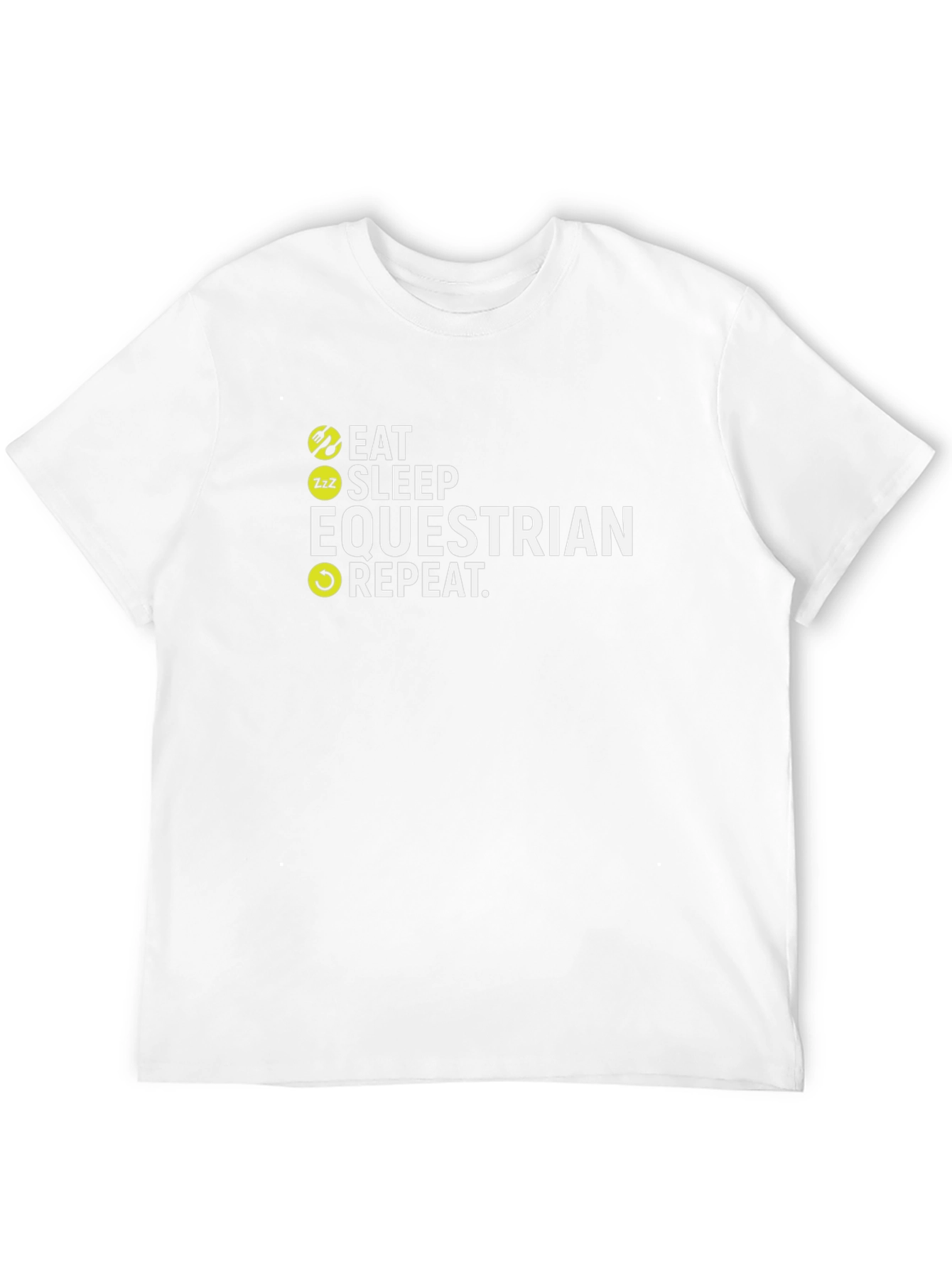 Eat Sleep Equestrian Repeat T-Shirt