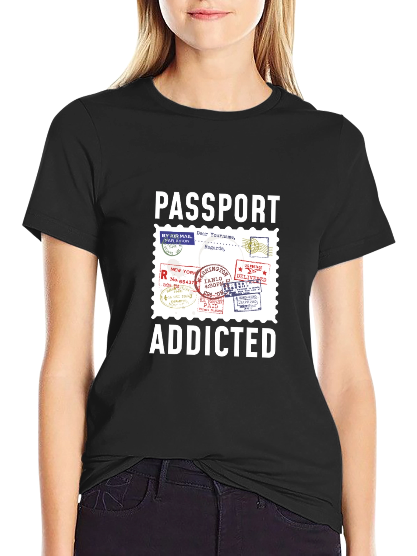 Passport Addicted T-Shirt - Travel Lover Tee