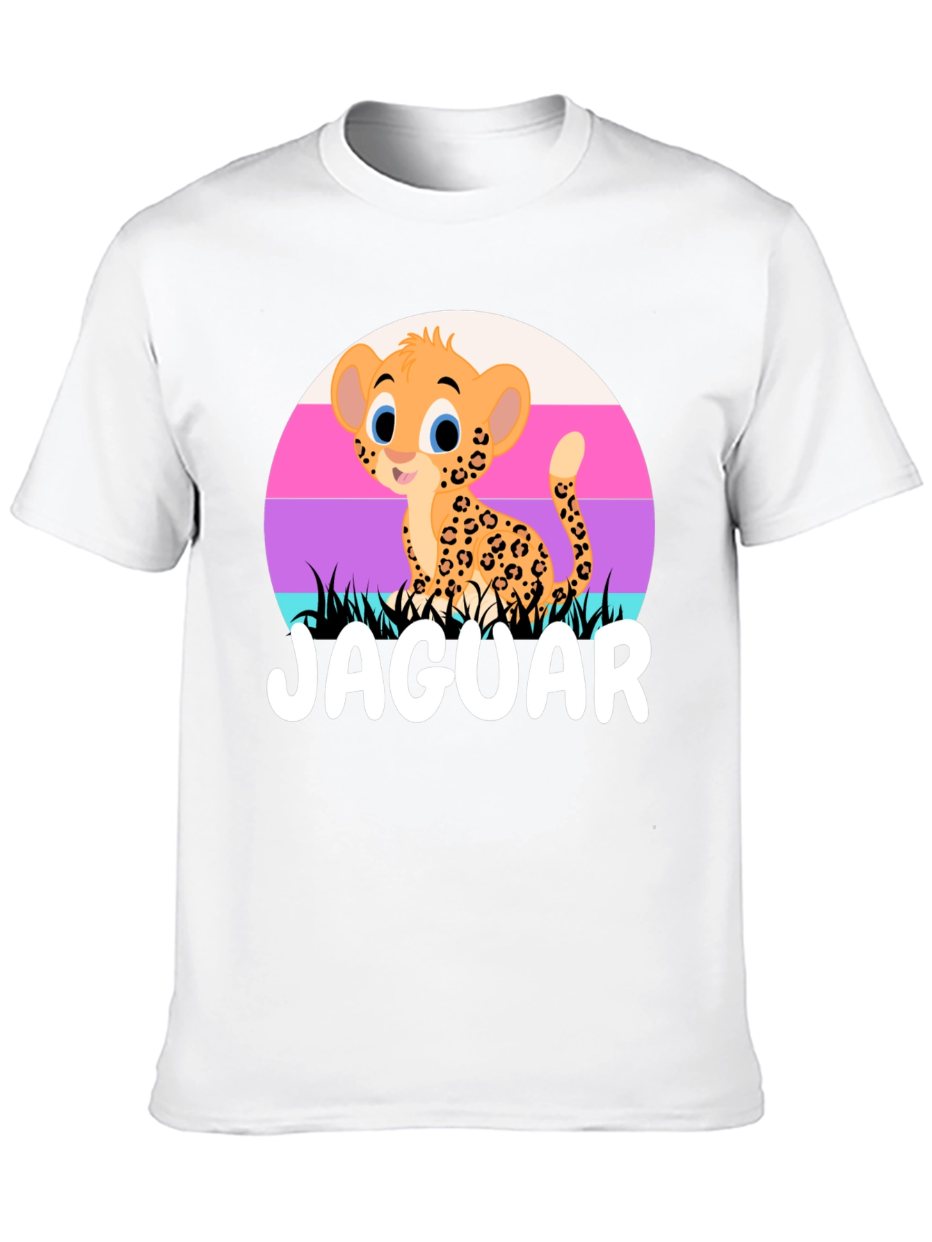 Cute Jaguar Cub T-Shirt - Cartoon Design