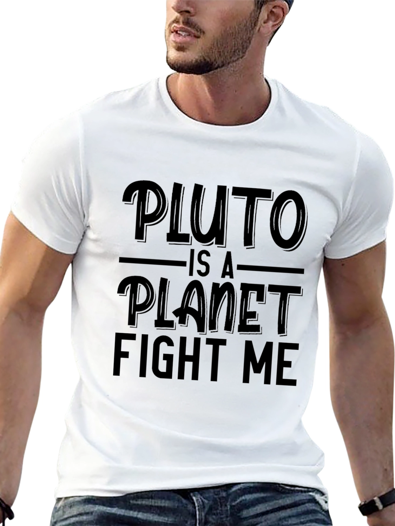 Pluto is a Planet Fight Me T-Shirt