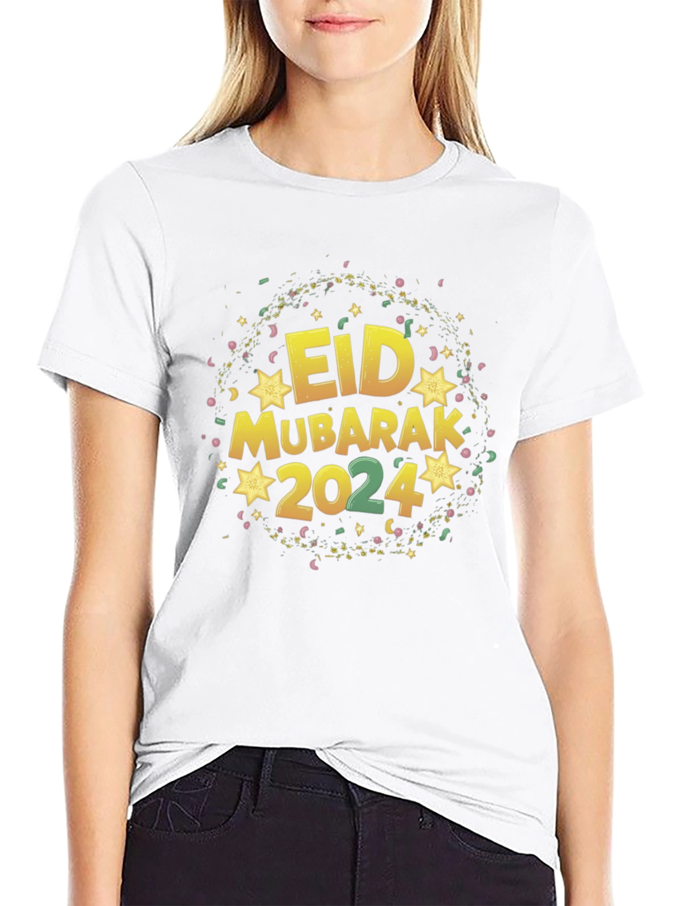 Eid Mubarak 2024 T-Shirt Holiday Celebration