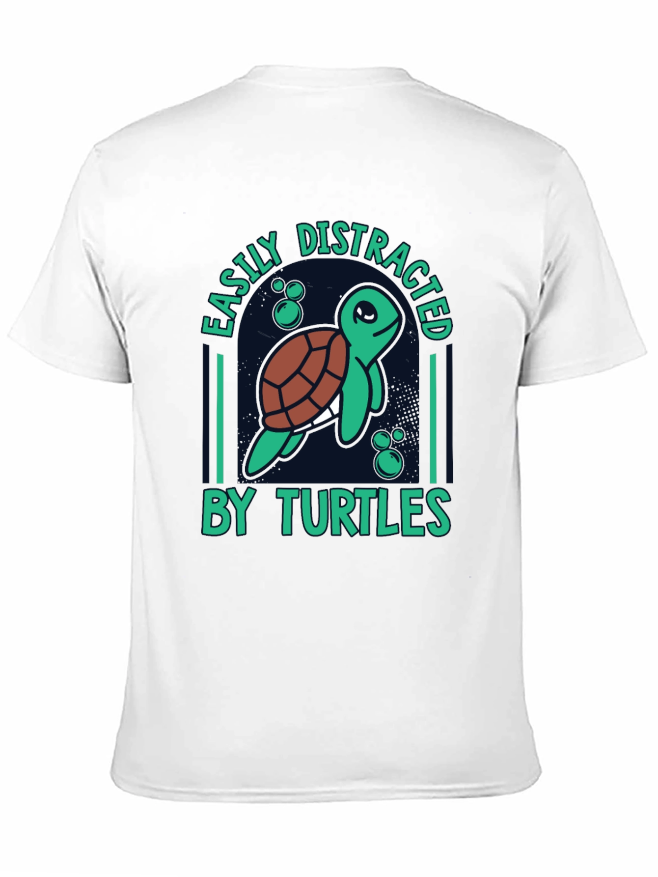 Easily Distracted by Turtles Graphic Tee
