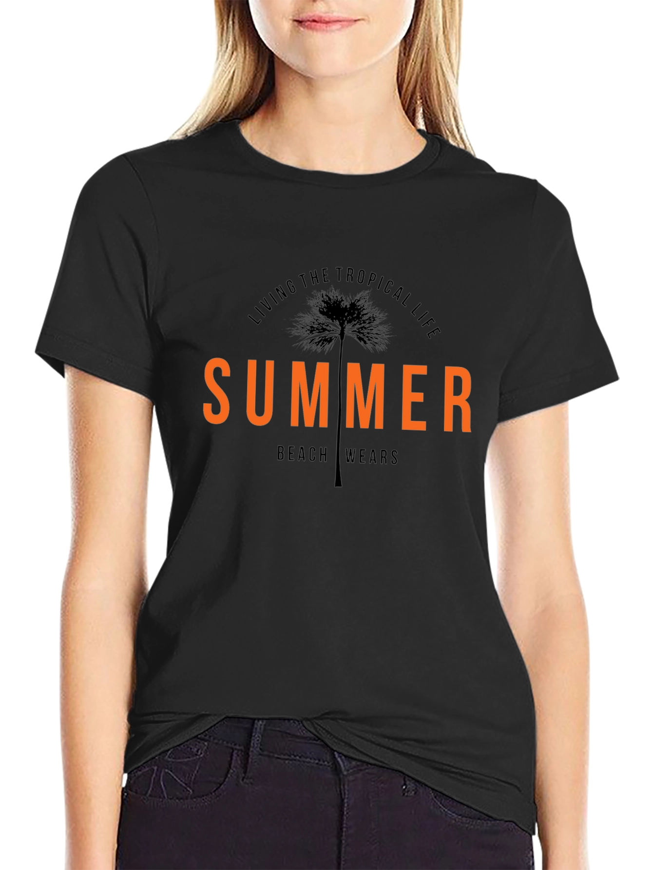 Tropical Summer Beach Wears Graphic T-Shirt