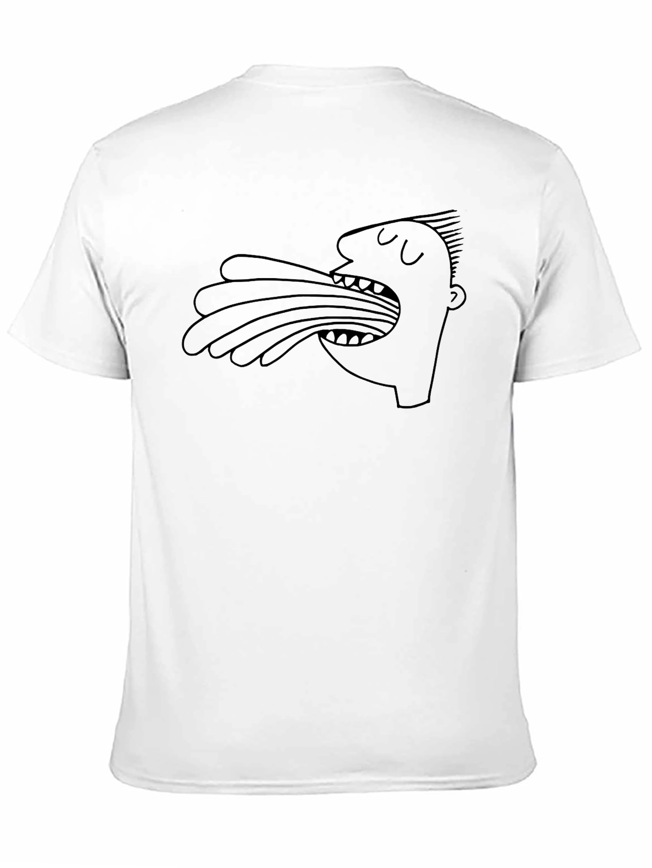 Abstract Art Black Graphic Tee