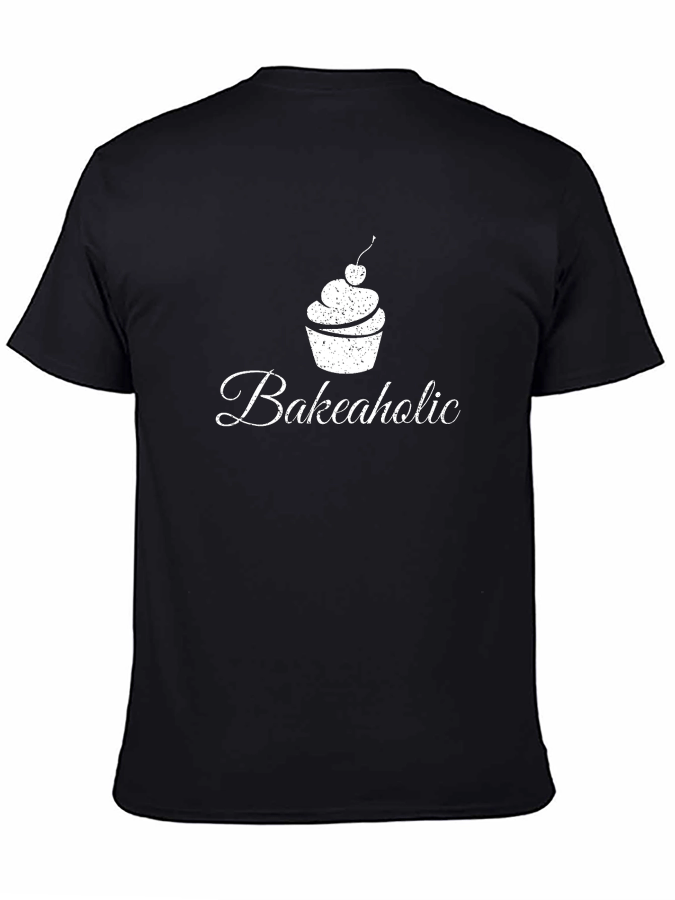Bakeaholic T-Shirt - Cupcake Design
