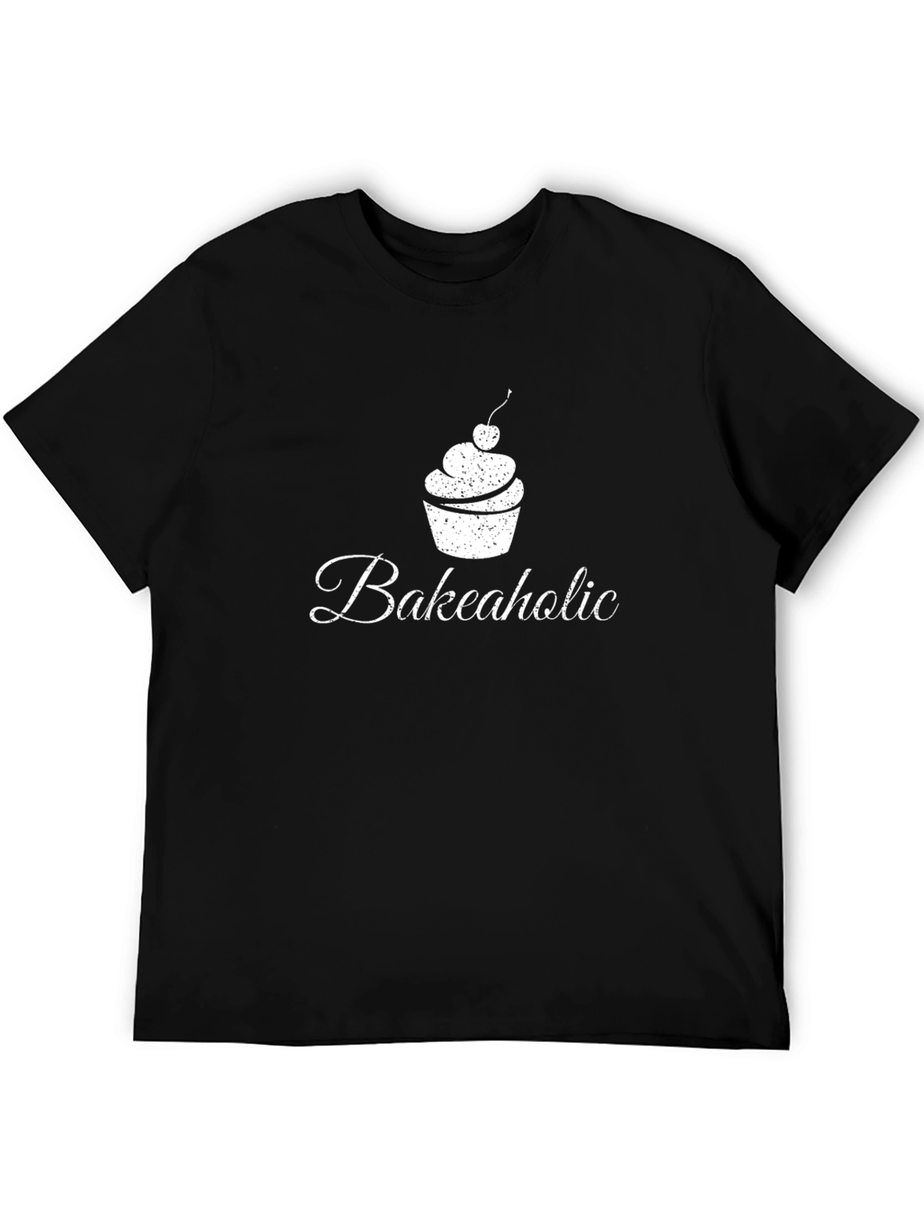 Bakeaholic T-Shirt - Cupcake Design