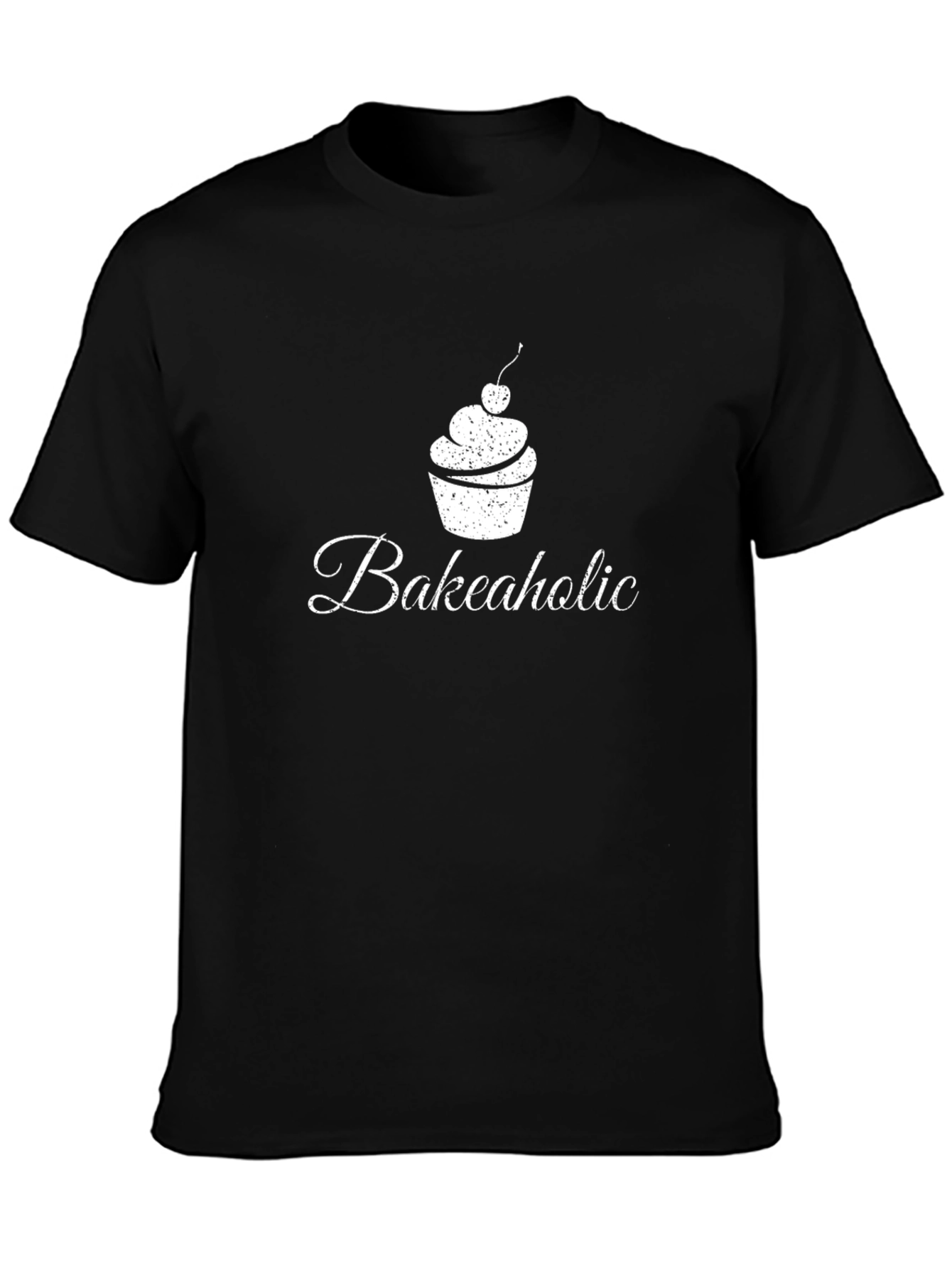 Bakeaholic T-Shirt - Cupcake Design