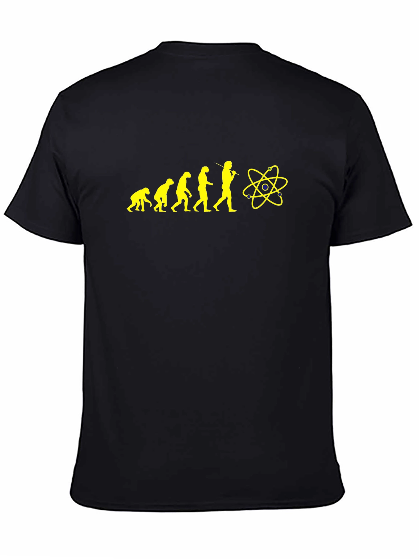 Evolution of Science Black T-Shirt