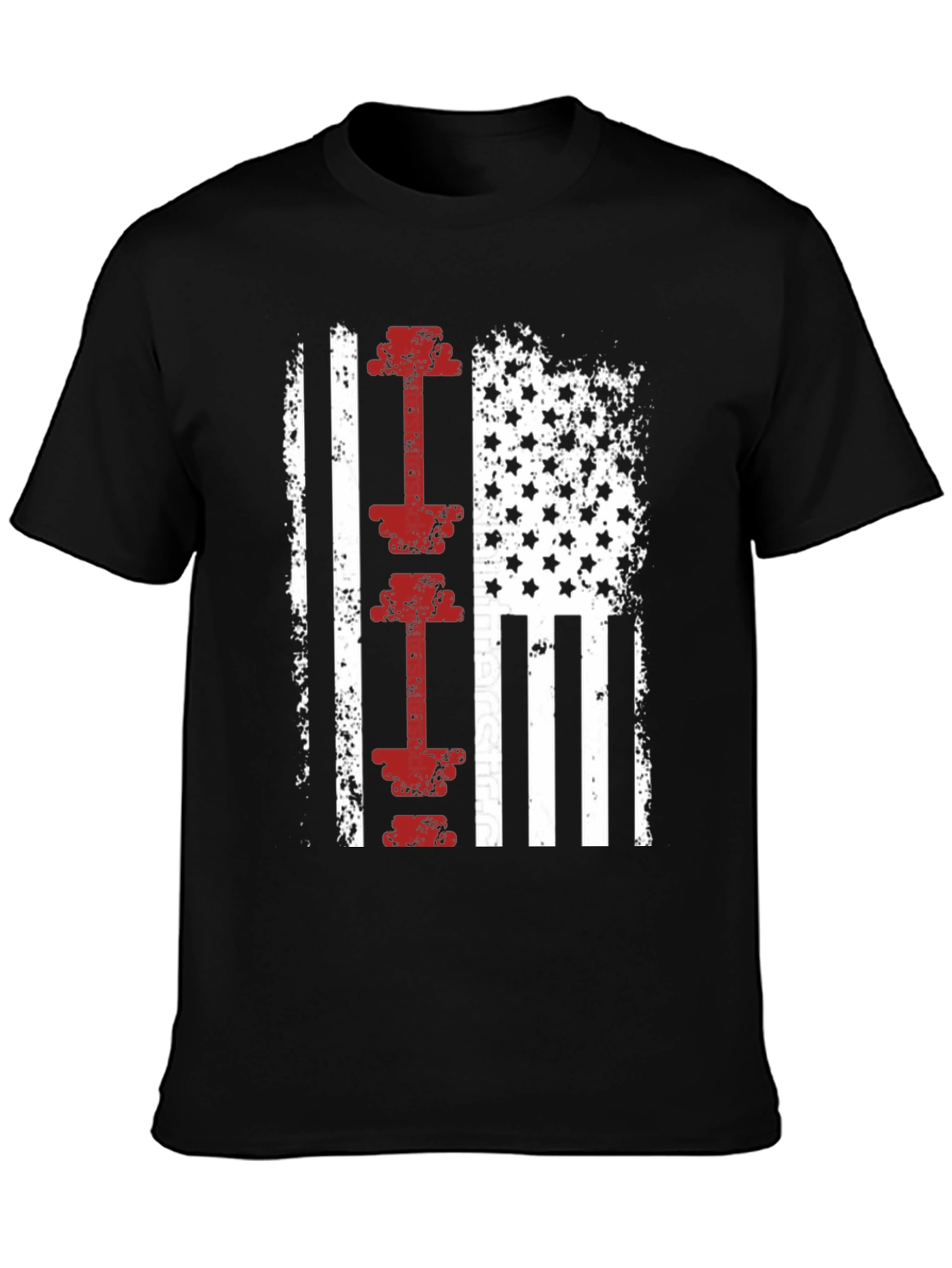 American Flag Workout T-Shirt