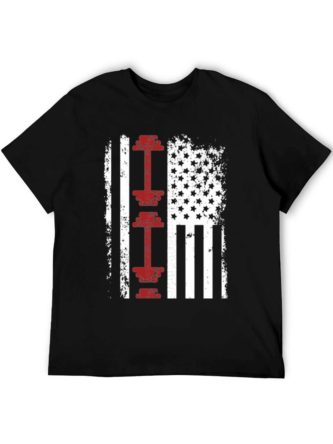 American Flag Workout T-Shirt
