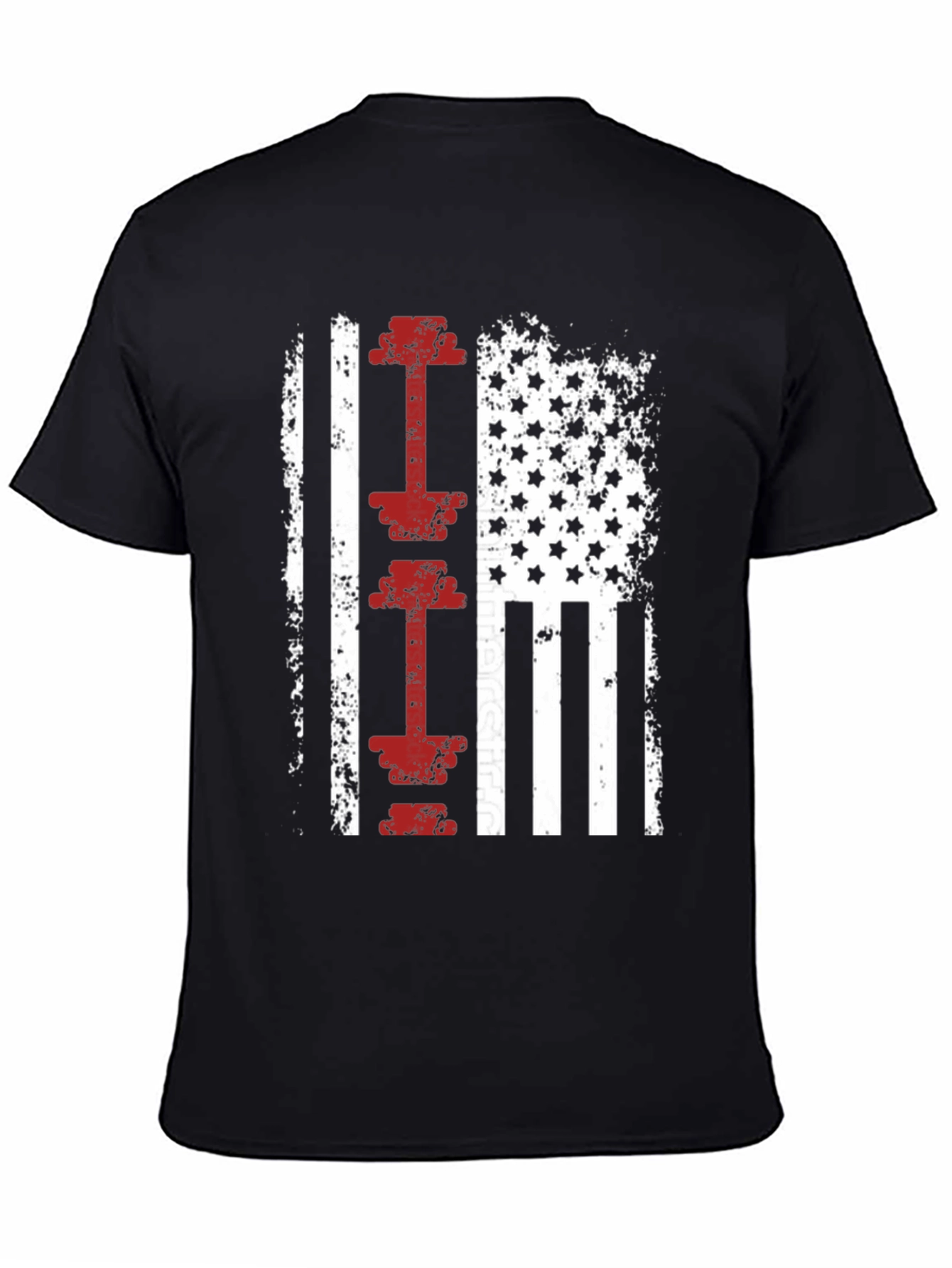 American Flag Workout T-Shirt