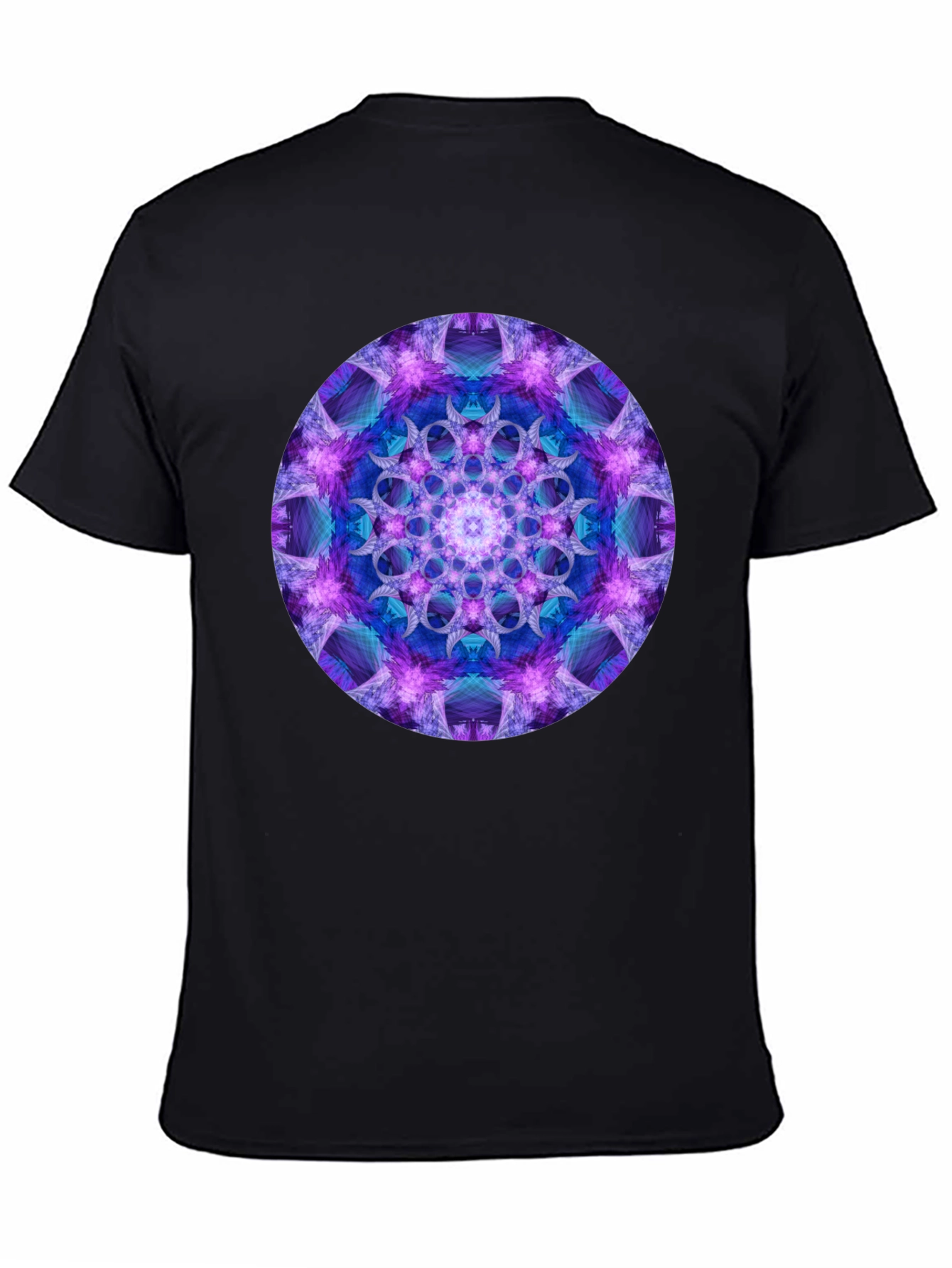 Mystic Mandala Black T-Shirt