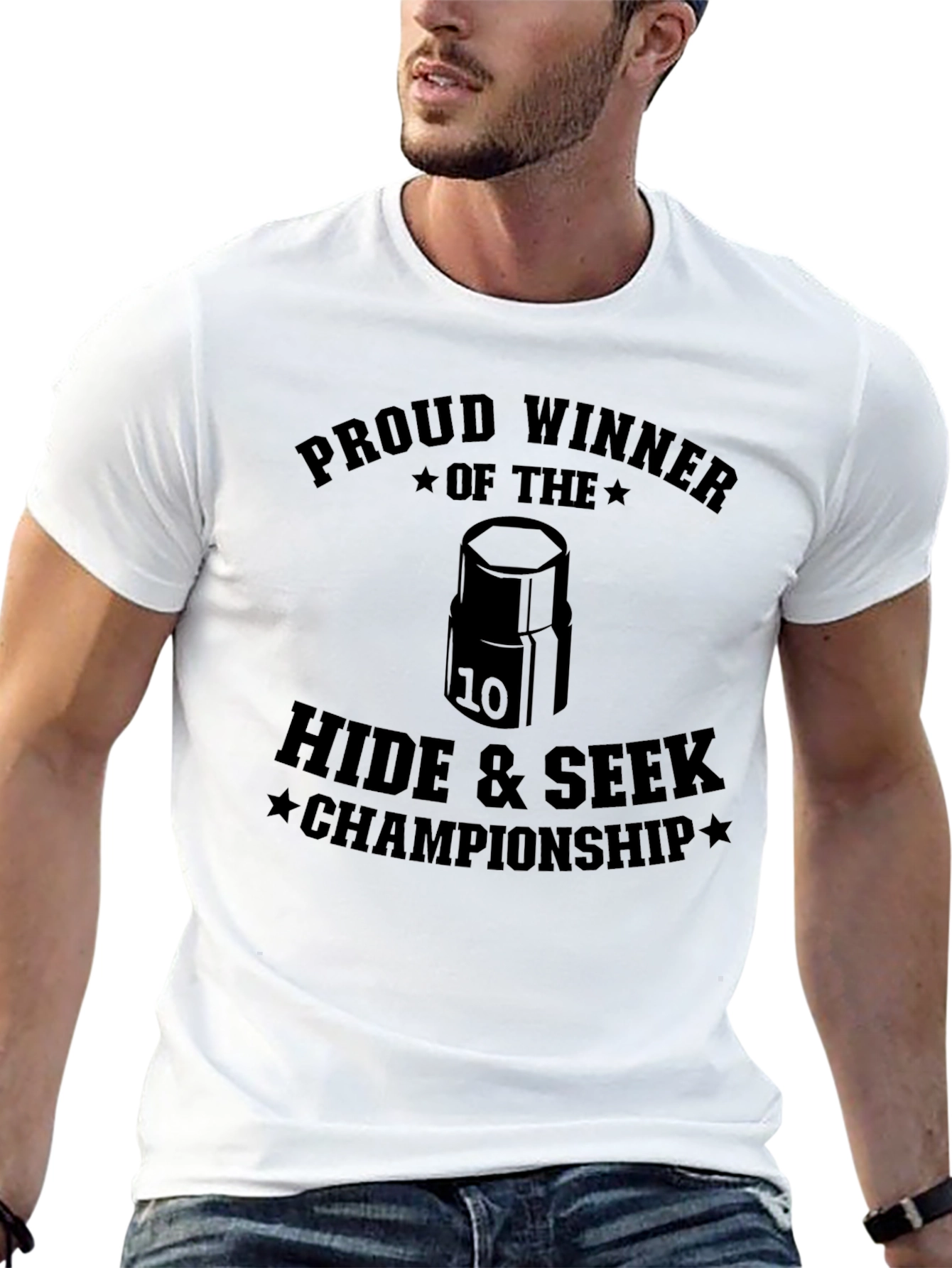 Proud Winner Hide & Seek Championship T-Shirt