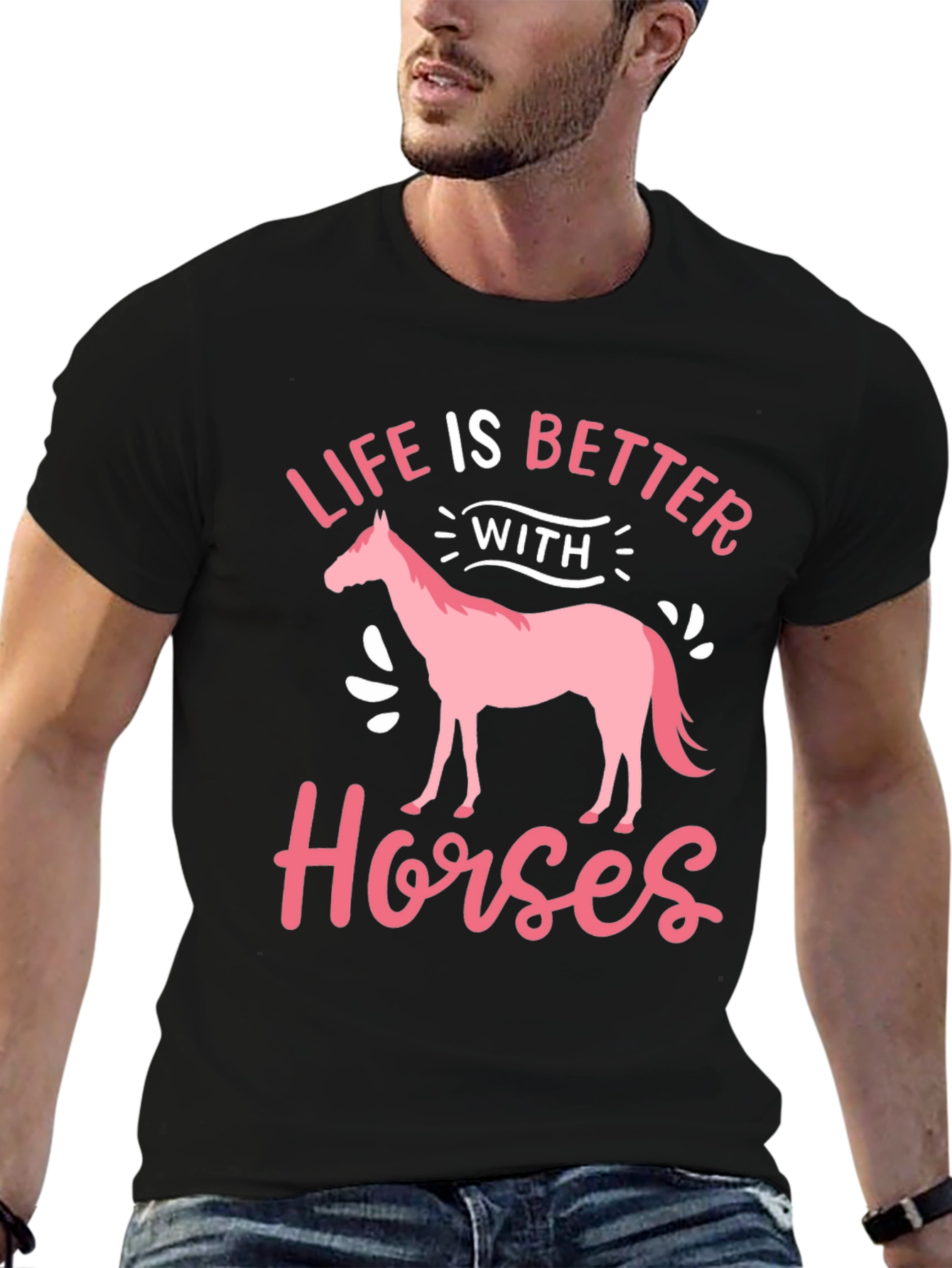 Life Is Better With Horses T-Shirt