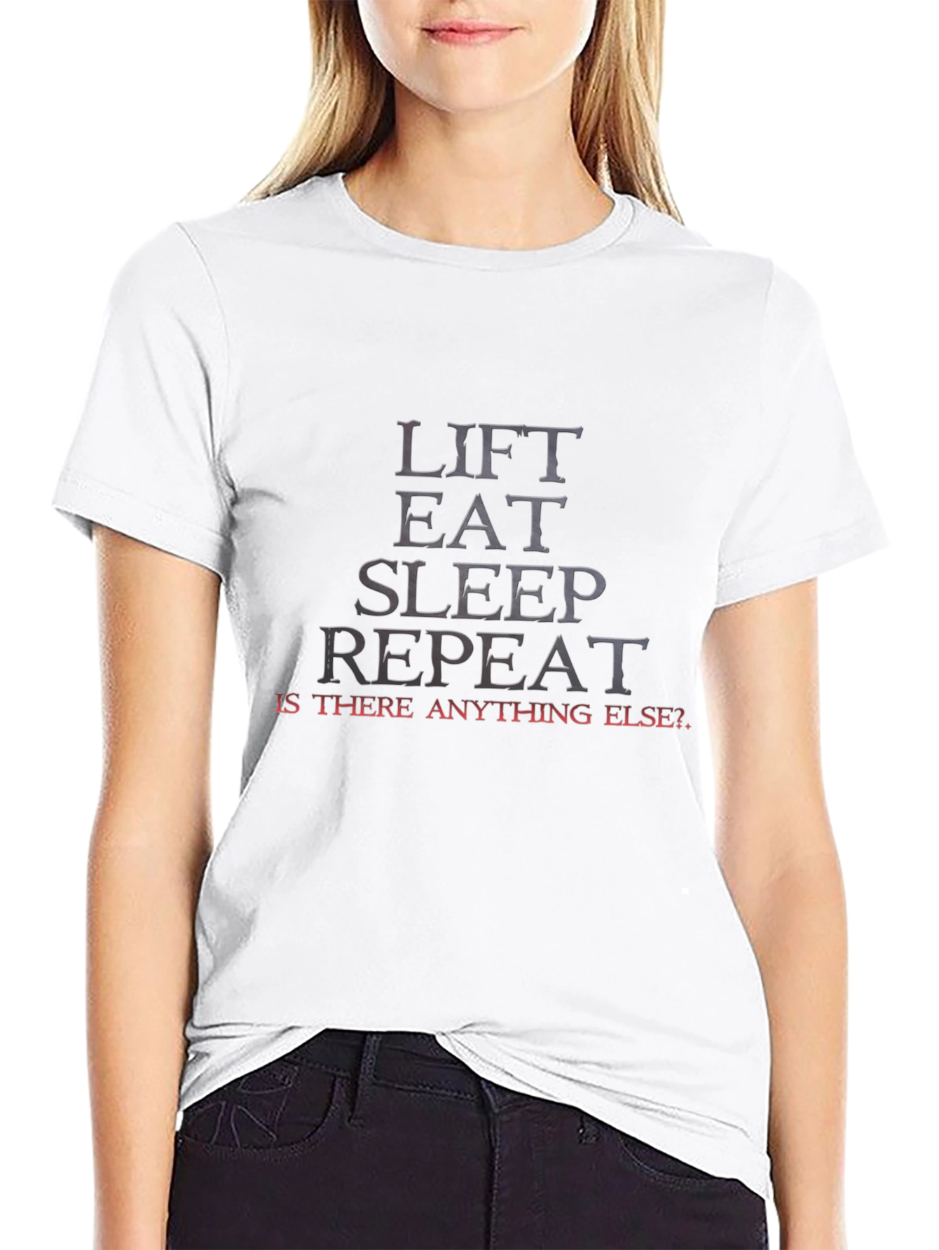 Lift Eat Sleep Repeat Graphic Tee