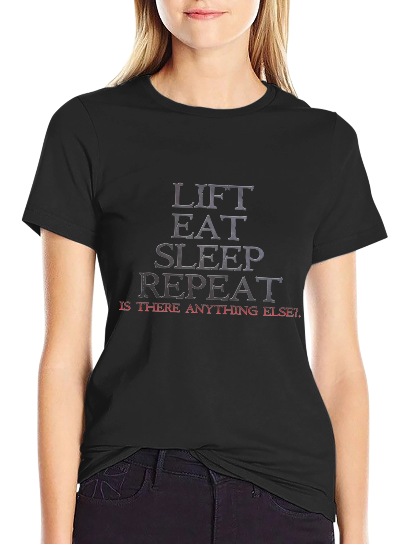 Lift Eat Sleep Repeat Graphic Tee