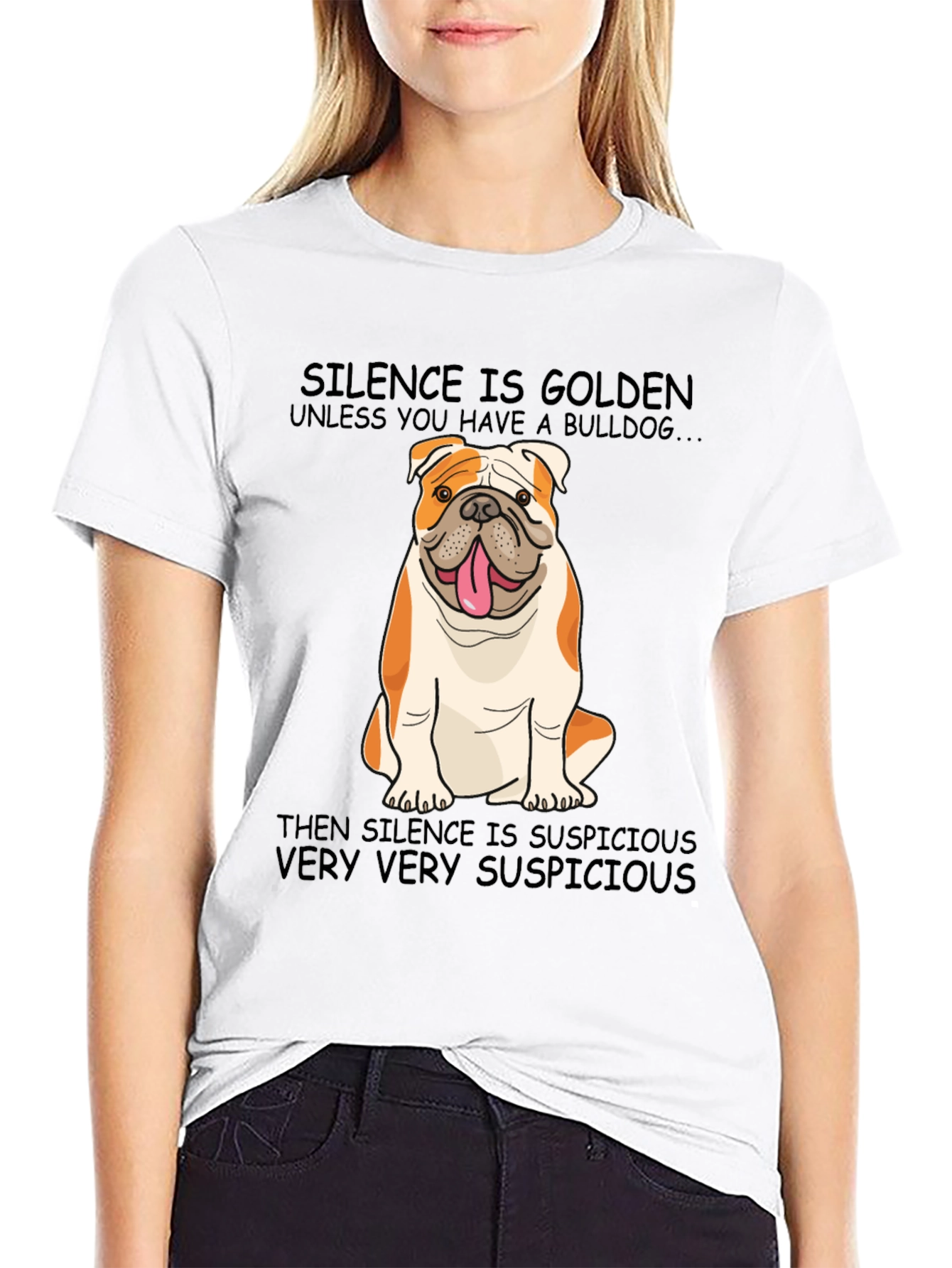 Bulldog Silence T-Shirt