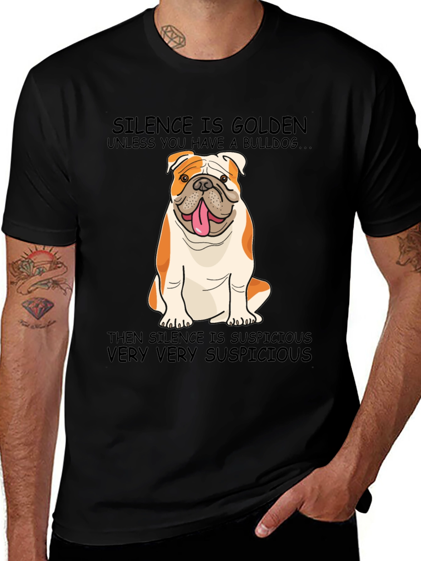 Bulldog Silence T-Shirt
