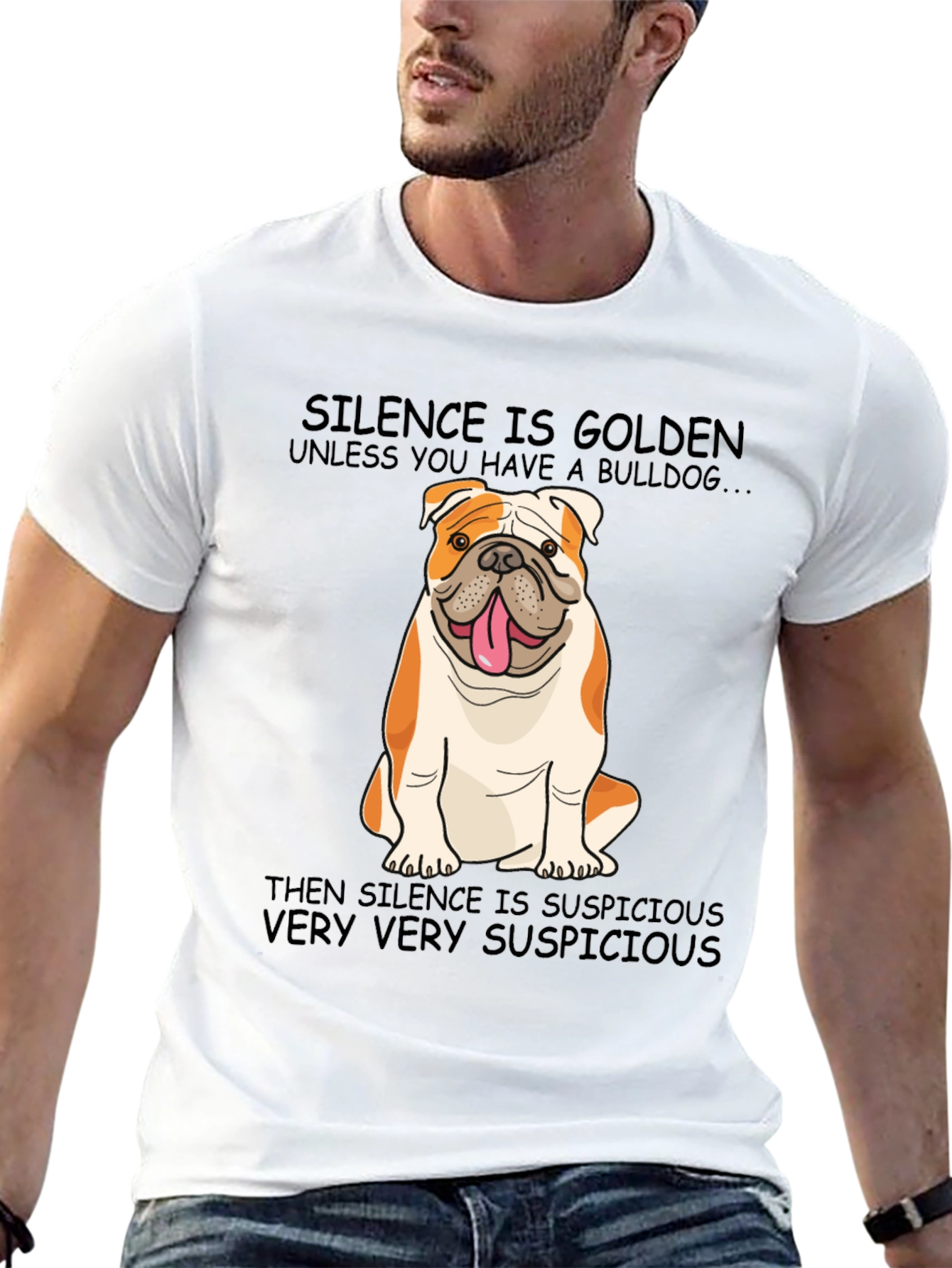 Bulldog Silence T-Shirt