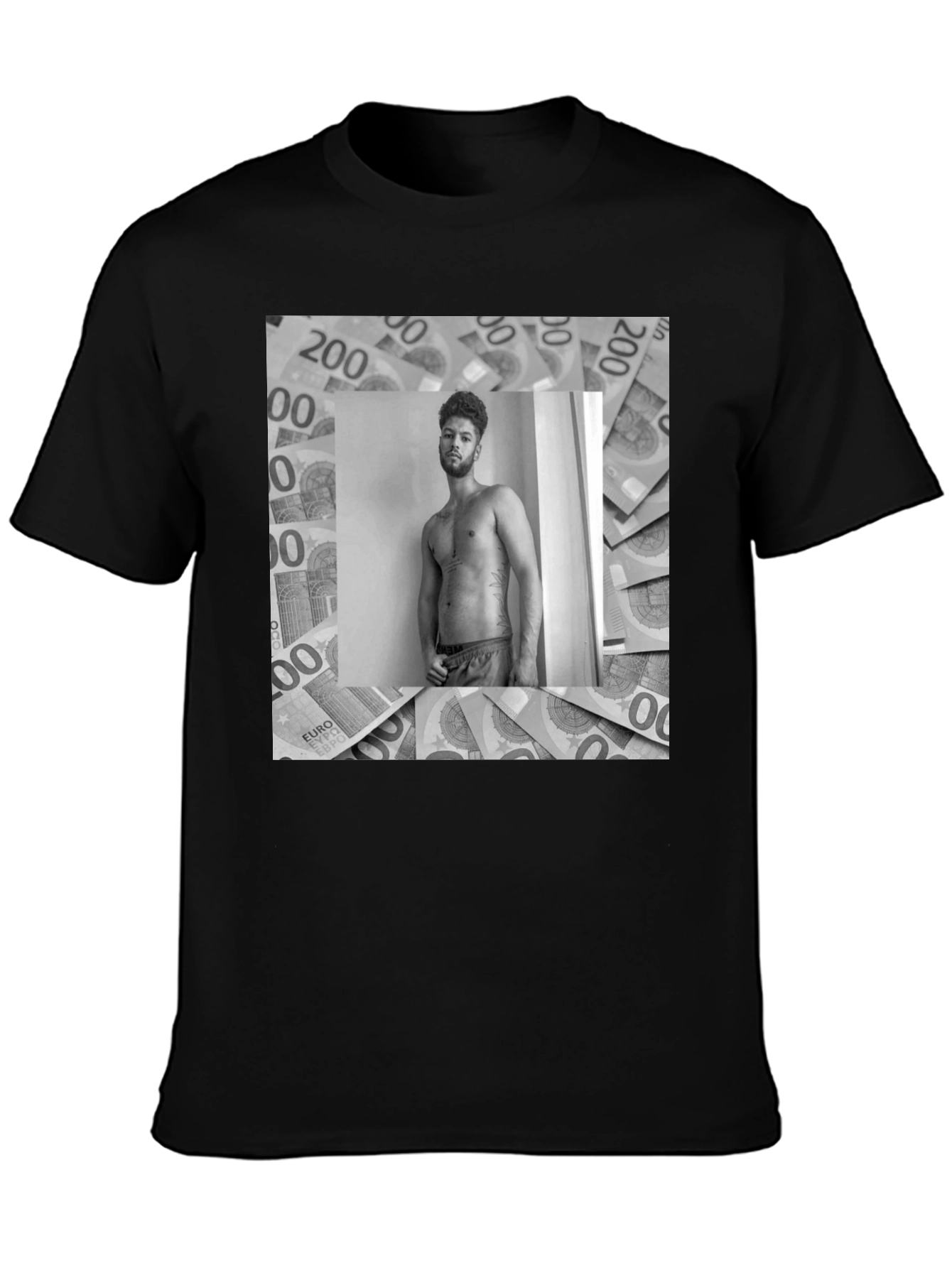 Euro Money Graphic Tee Shirt