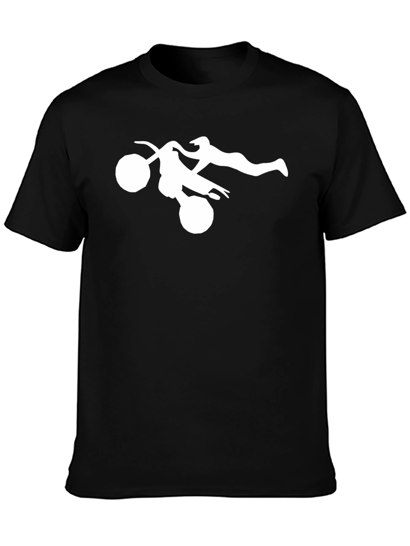 Motorcycle Stunt T-Shirt - Cool Graphic Tee