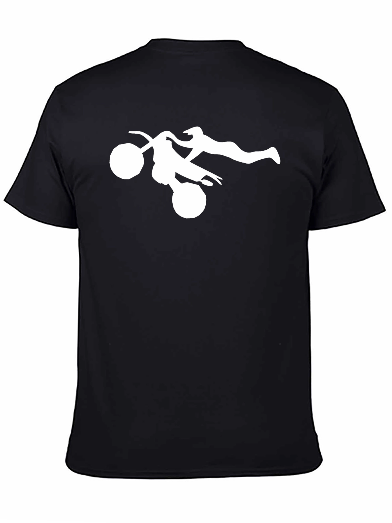 Motorcycle Stunt T-Shirt - Cool Graphic Tee