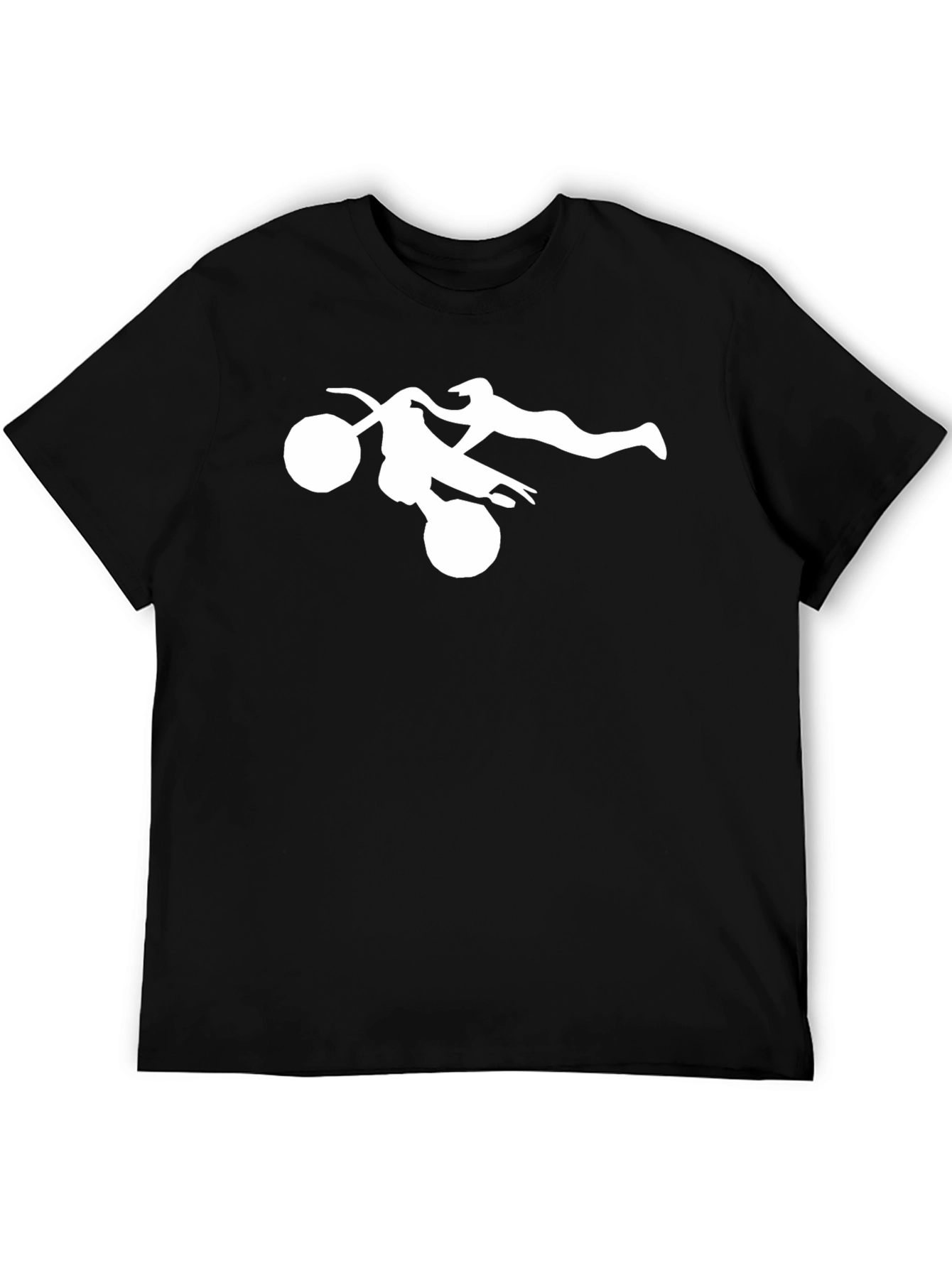 Motorcycle Stunt T-Shirt - Cool Graphic Tee