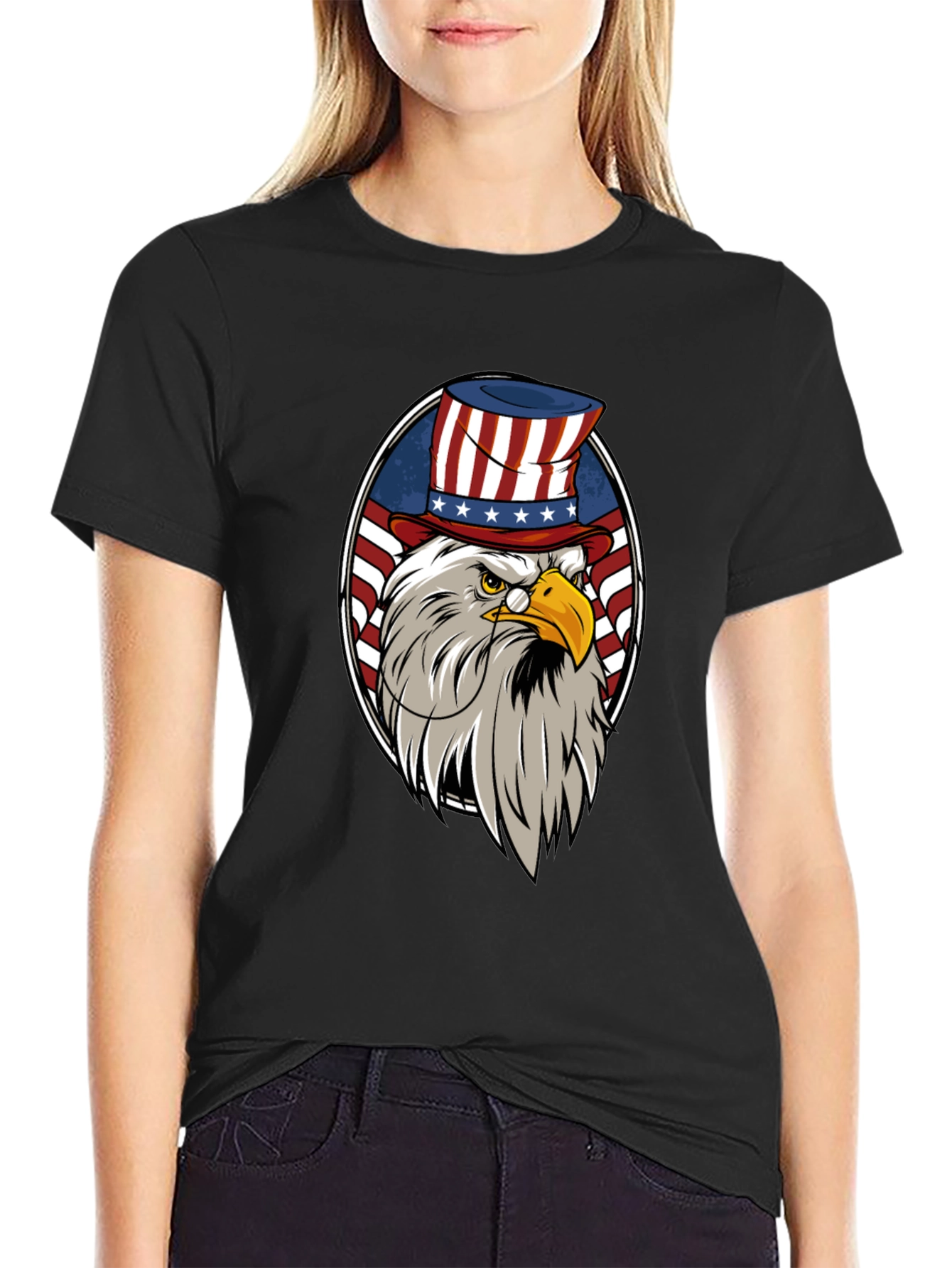 Patriotic Eagle T-Shirt - American Pride