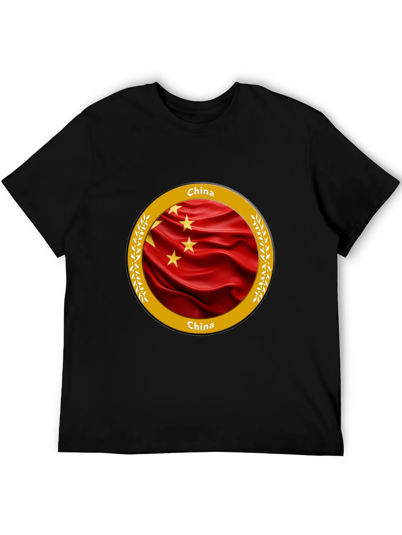 China Flag T-Shirt Unique Graphic Tee