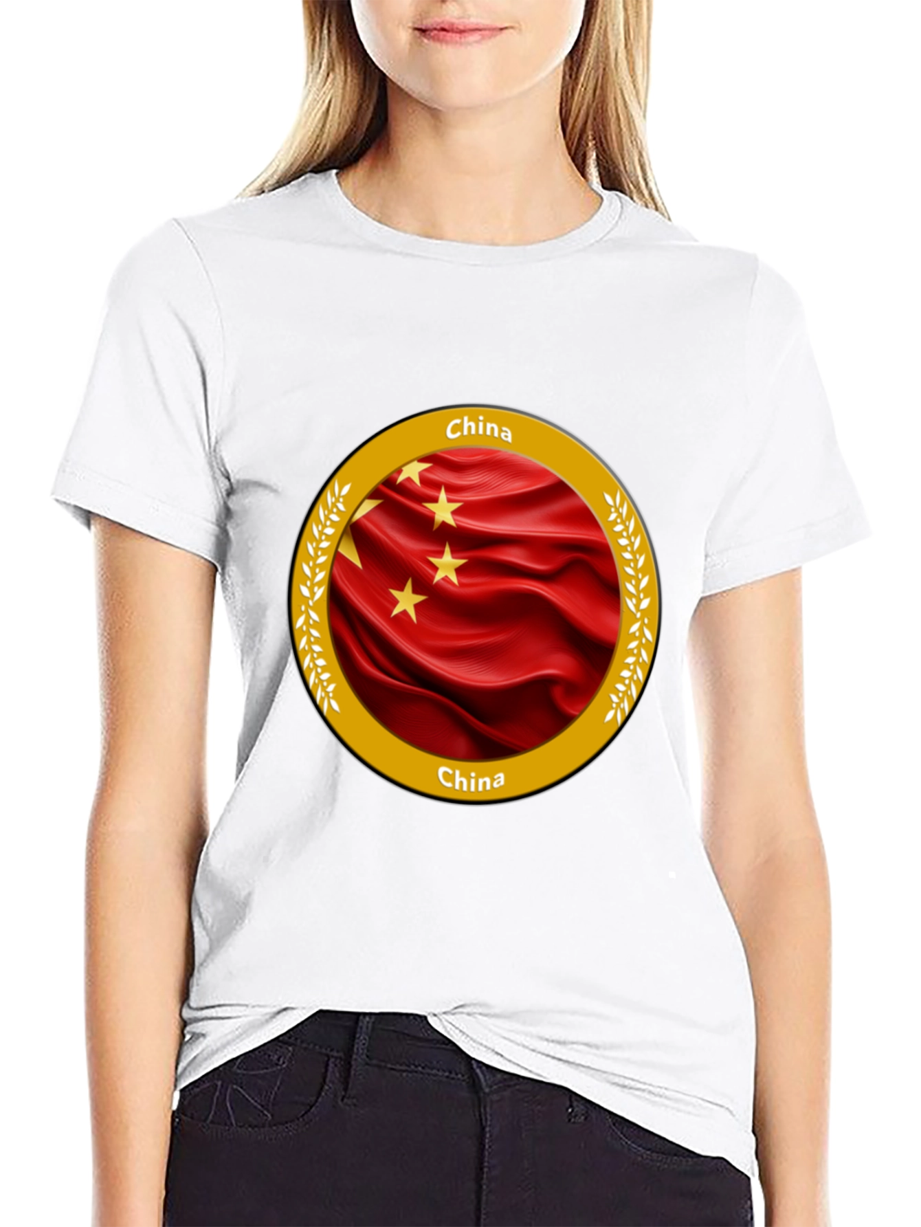 China Flag T-Shirt Unique Graphic Tee