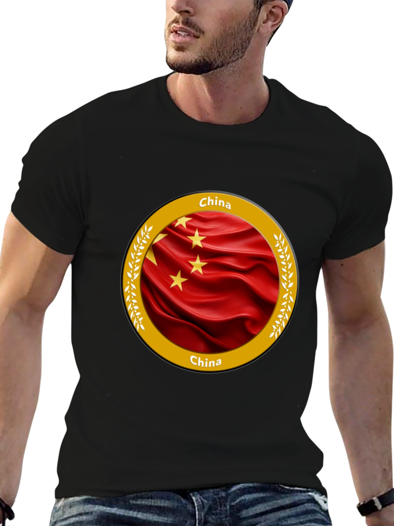 China Flag T-Shirt Unique Graphic Tee