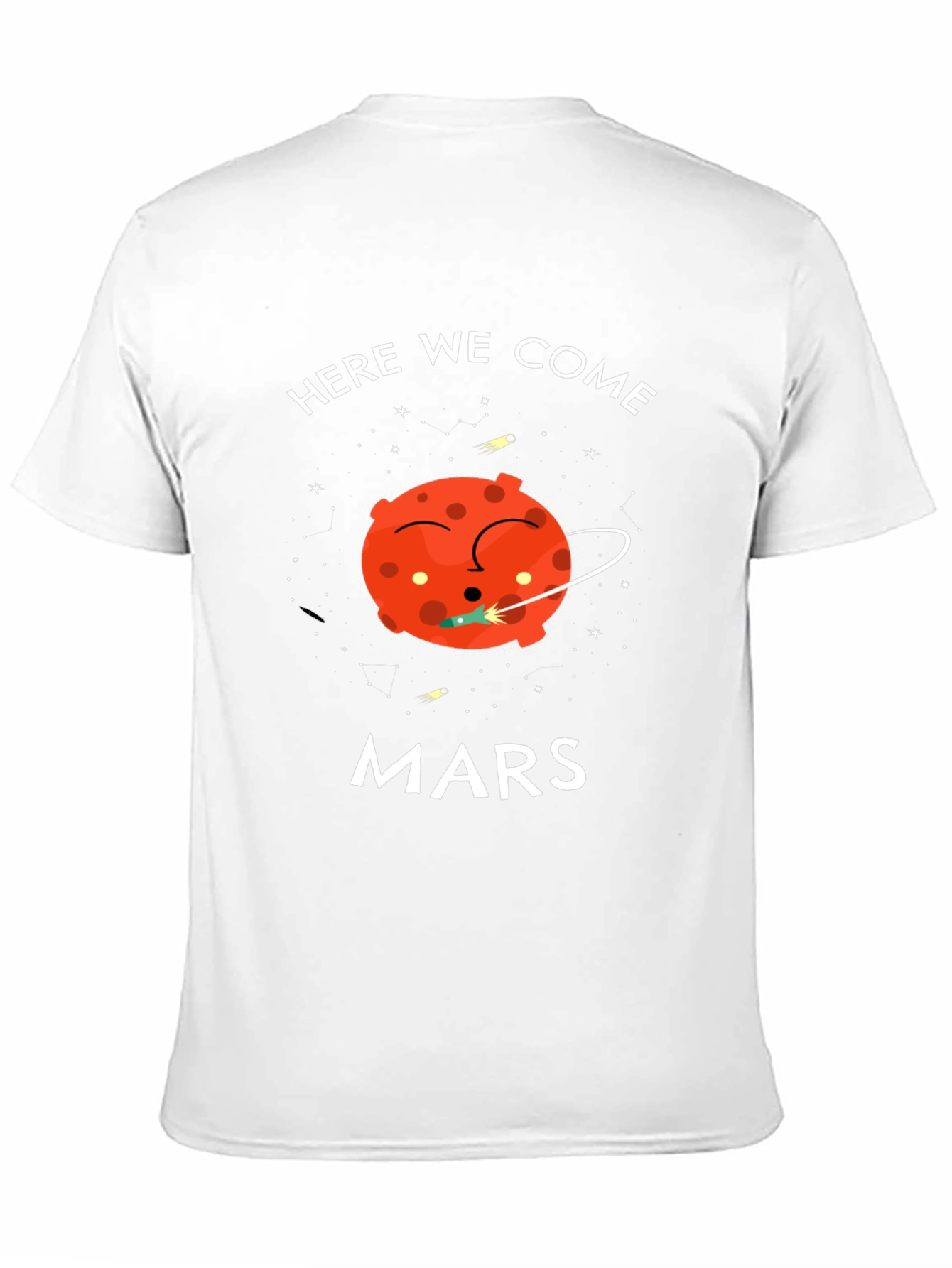 Here We Come Mars Graphic T-Shirt