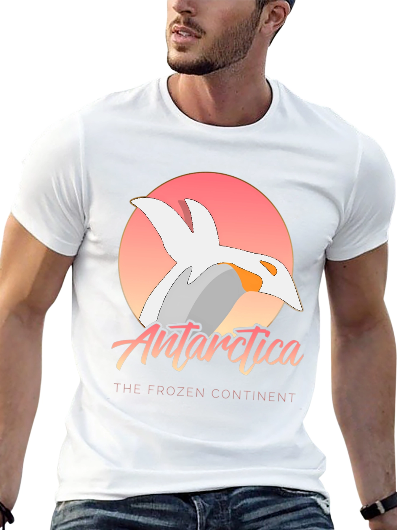 Antarctica Graphic Tee - The Frozen Continent