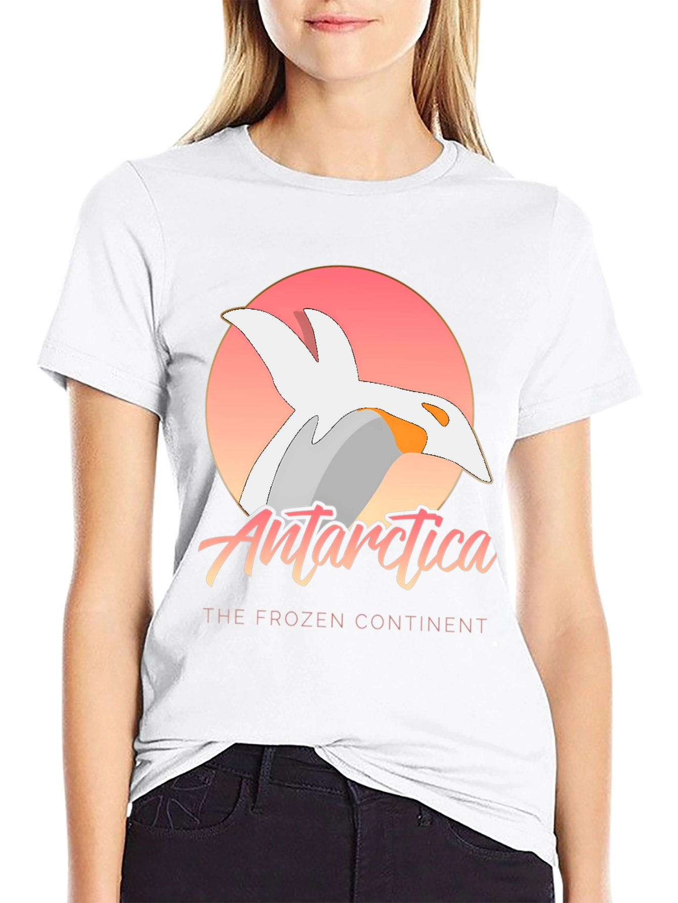 Antarctica Graphic Tee - The Frozen Continent
