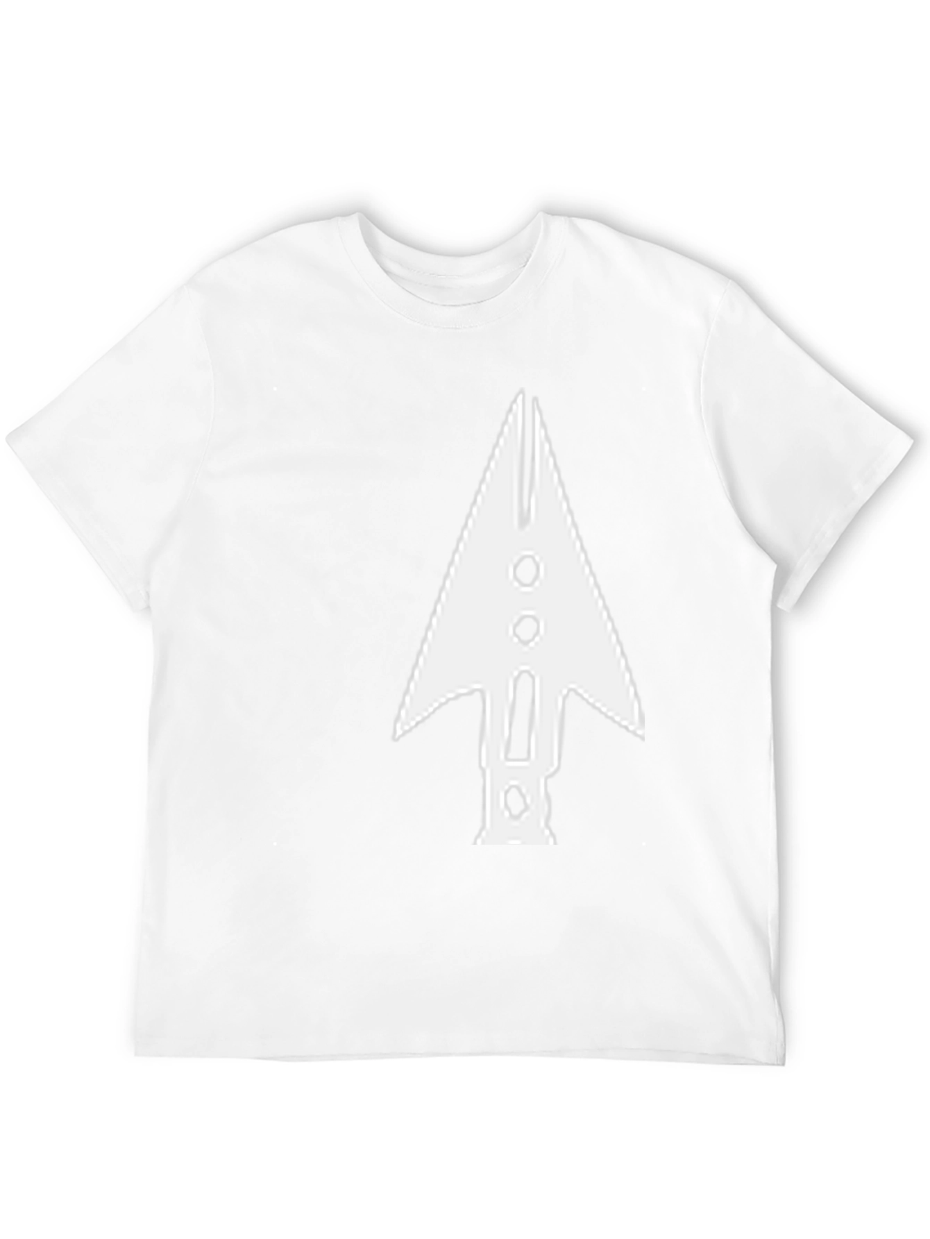 Arrowhead Graphic Tee - Black Cotton Casual Wear
