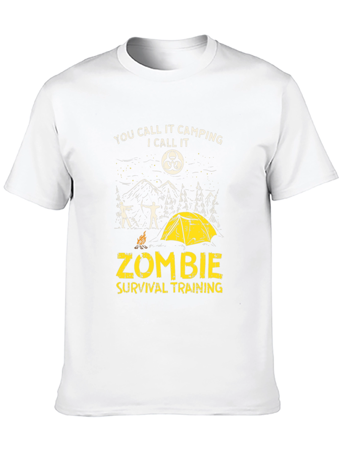 Zombie Survival Training Graphic Tee