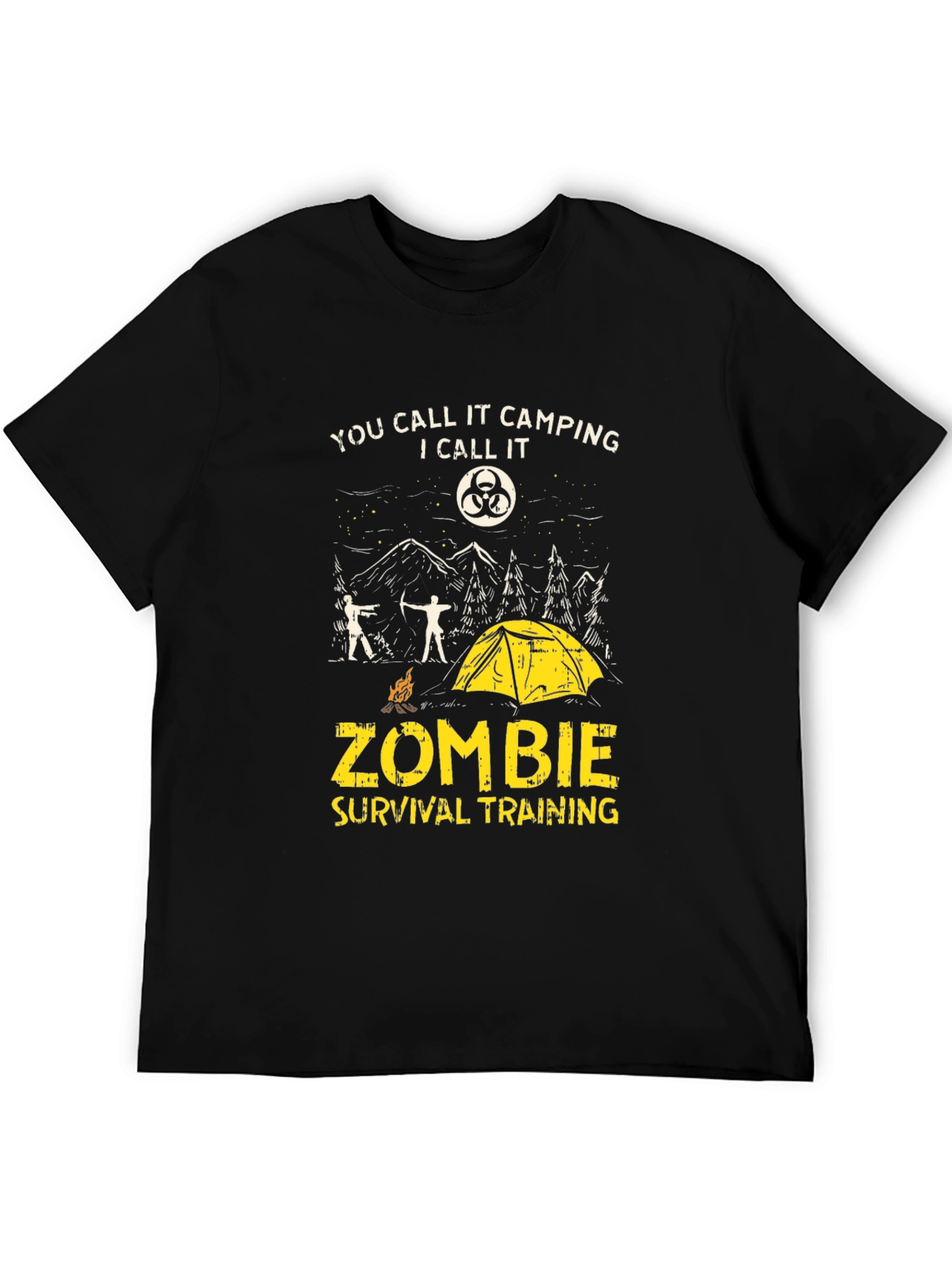Zombie Survival Training Graphic Tee