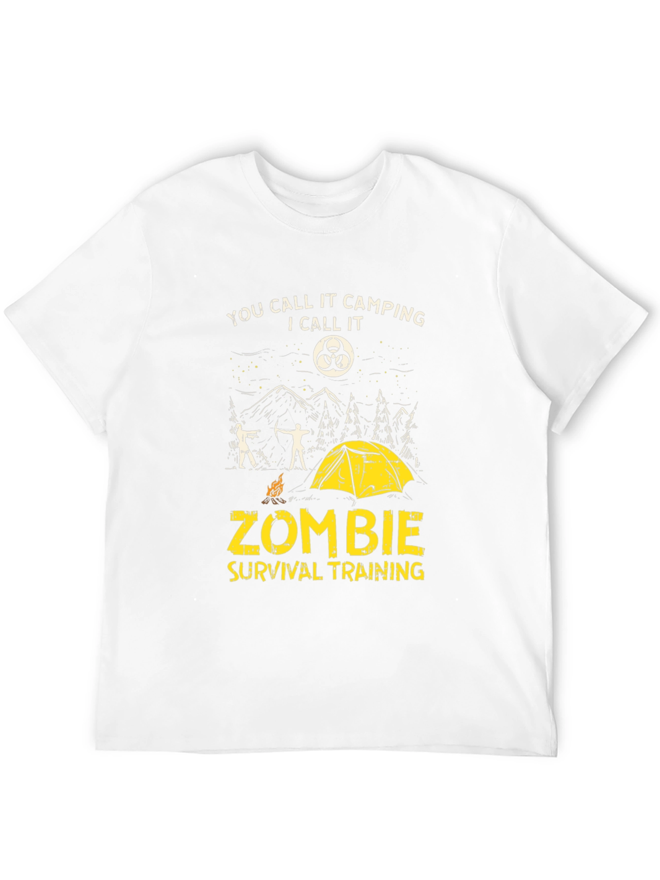 Zombie Survival Training Graphic Tee