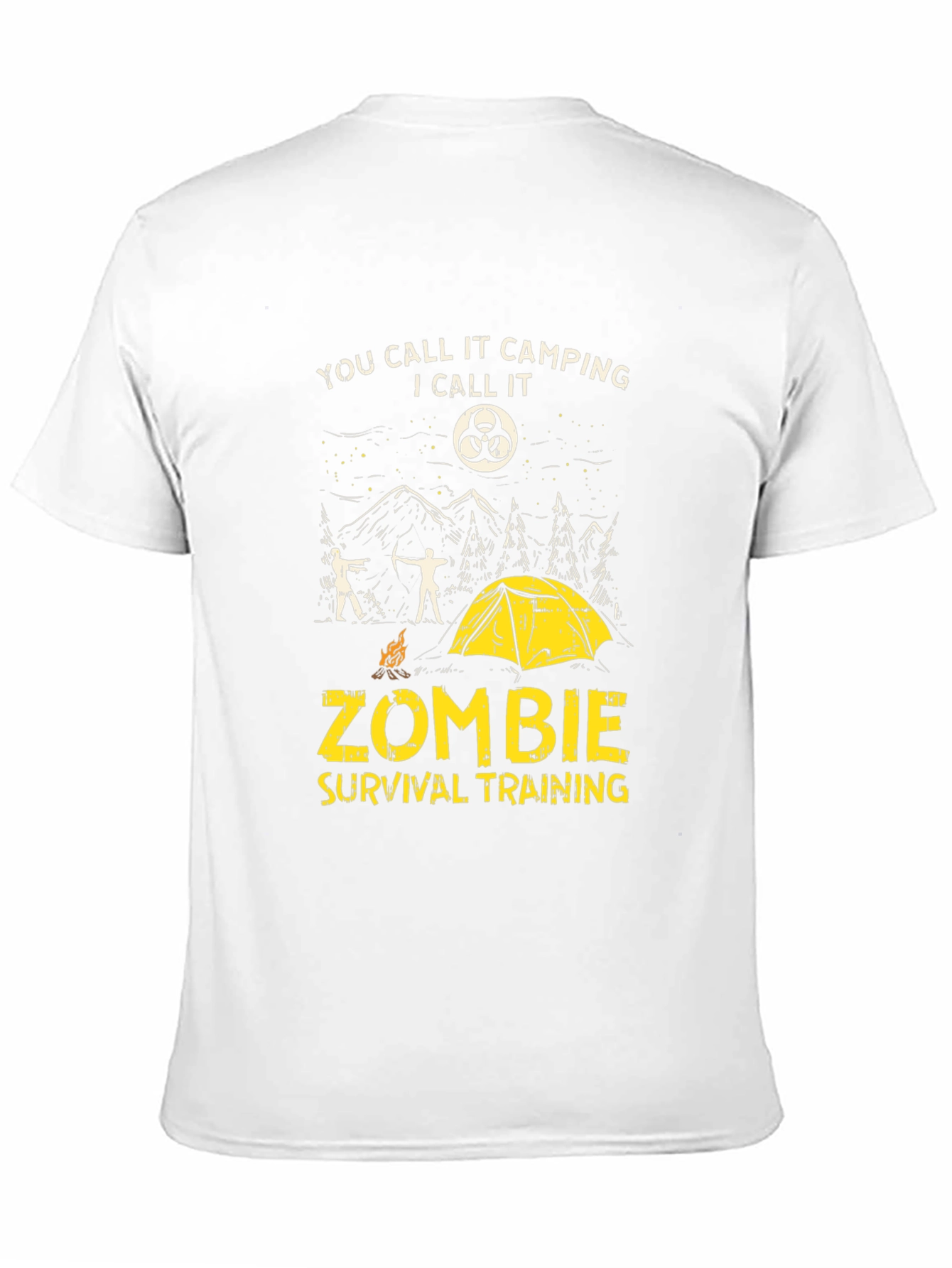 Zombie Survival Training Graphic Tee