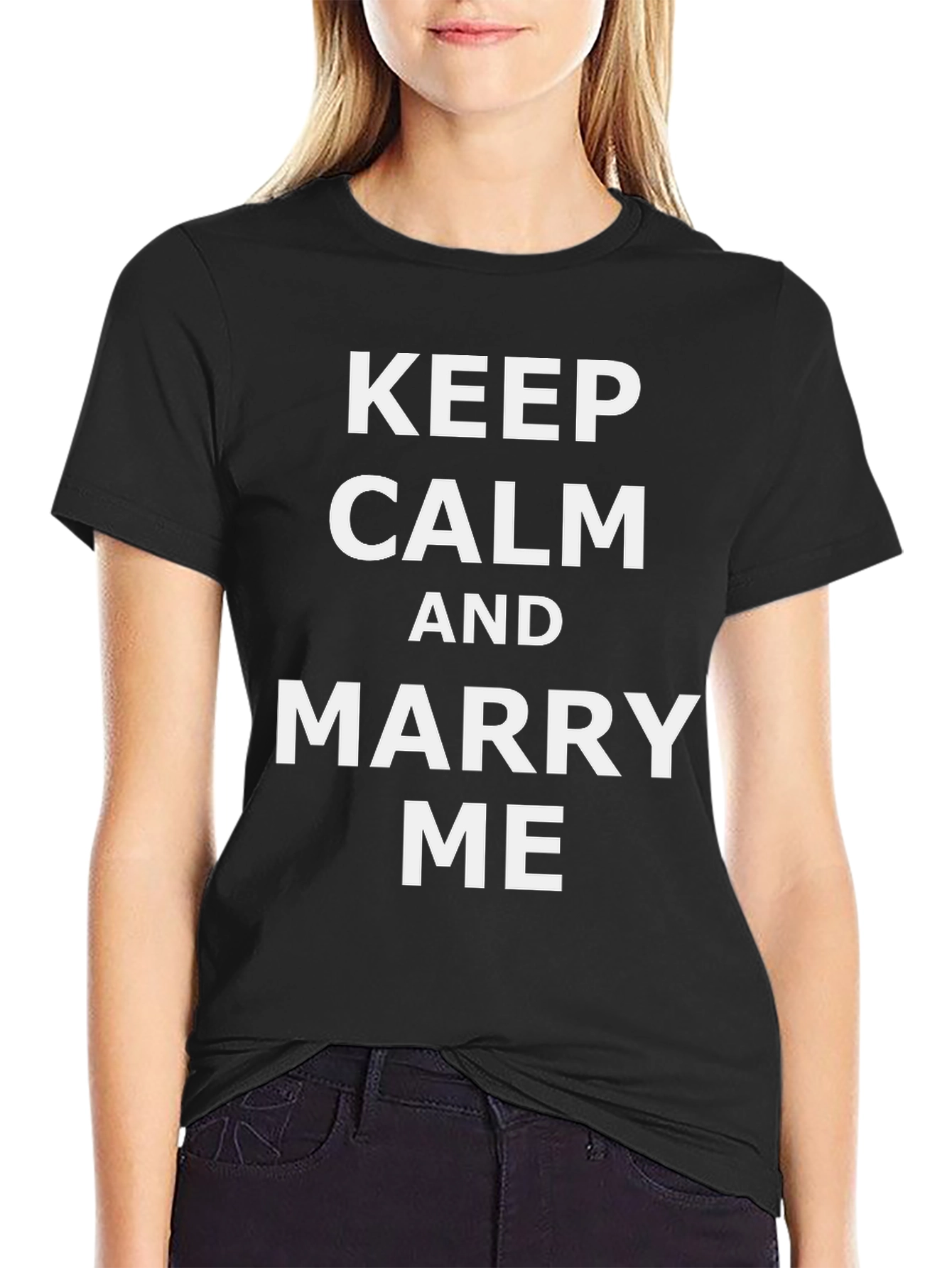 Keep Calm and Marry Me T-Shirt